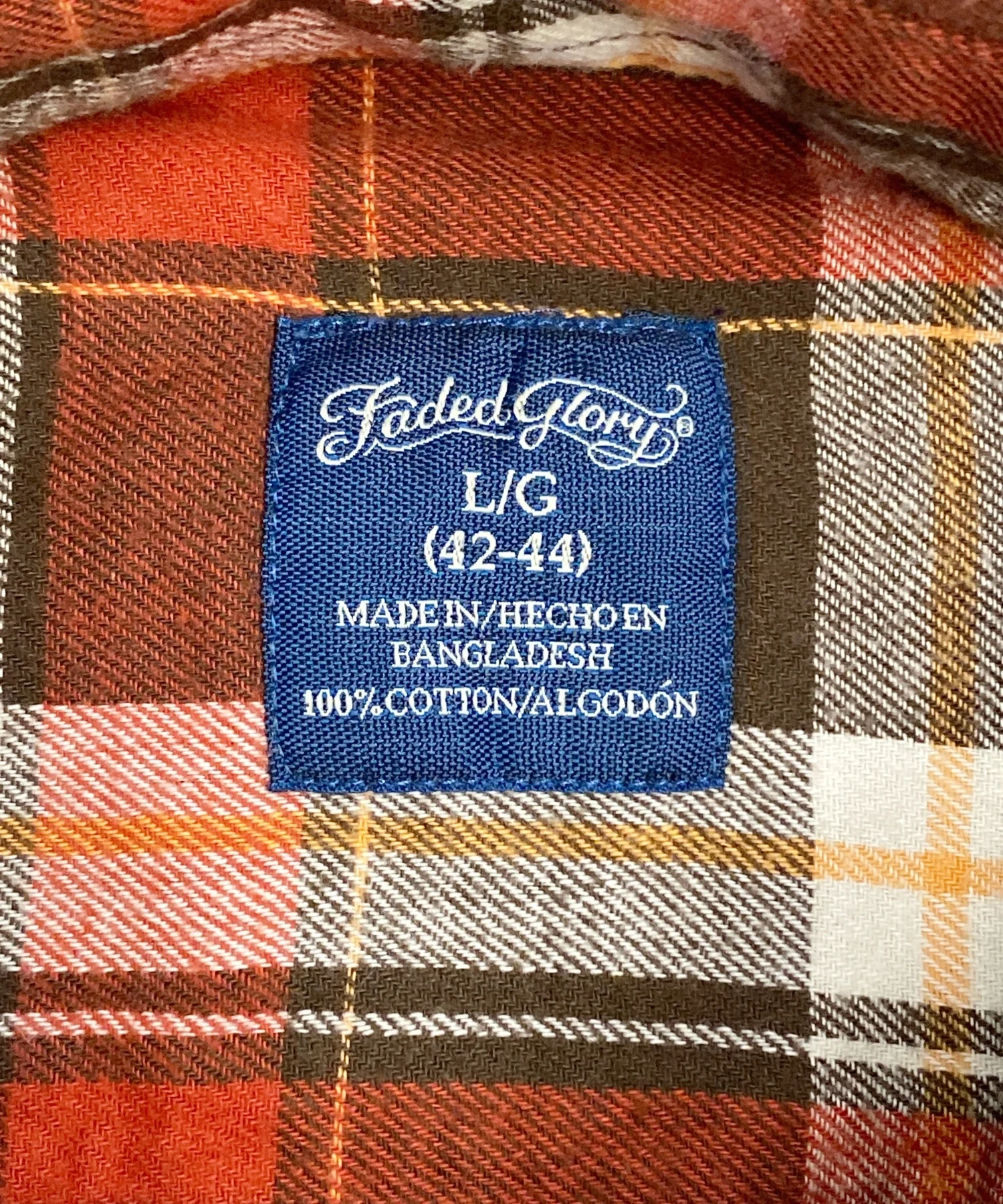 FADED GLORY ネルシャツ - Image 3