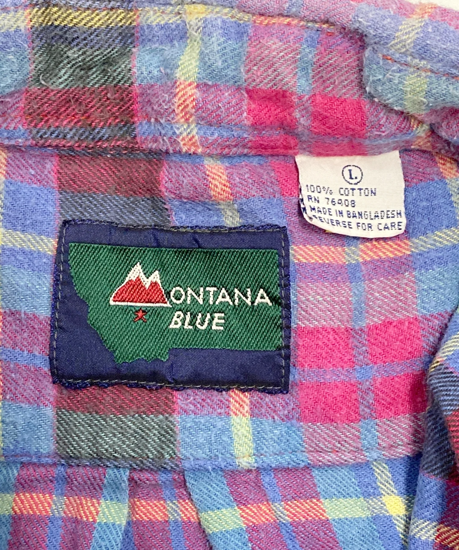 MONTANA BLUE ネルシャツ - Image 3