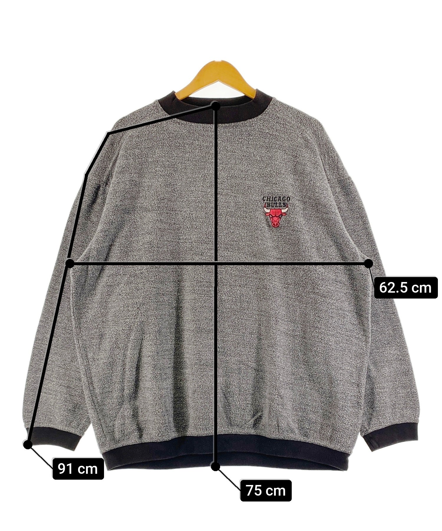 CHICAGO BULLS チームロゴスウェット - Image 6