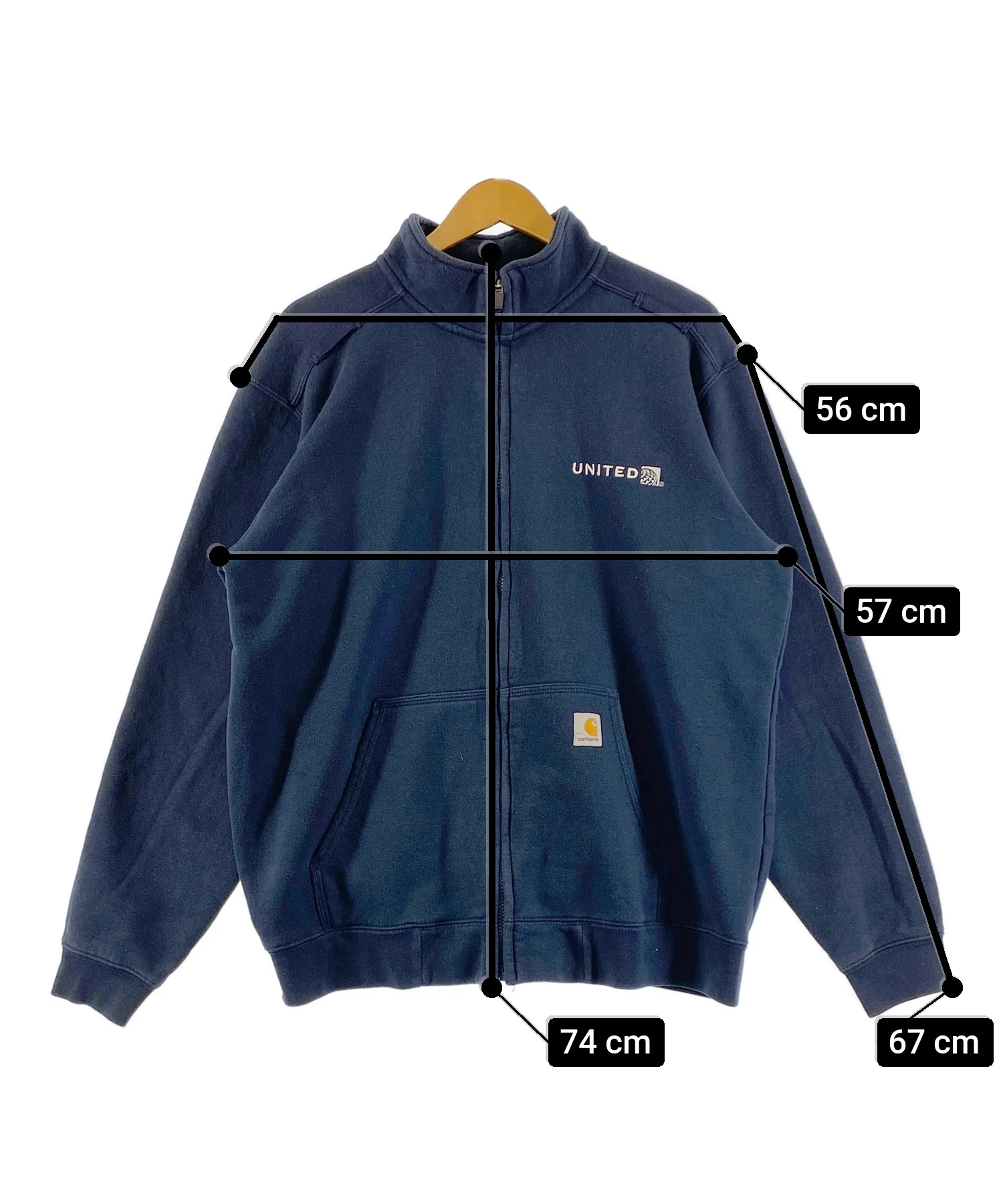 Carhartt ZIPパーカー - Image 6
