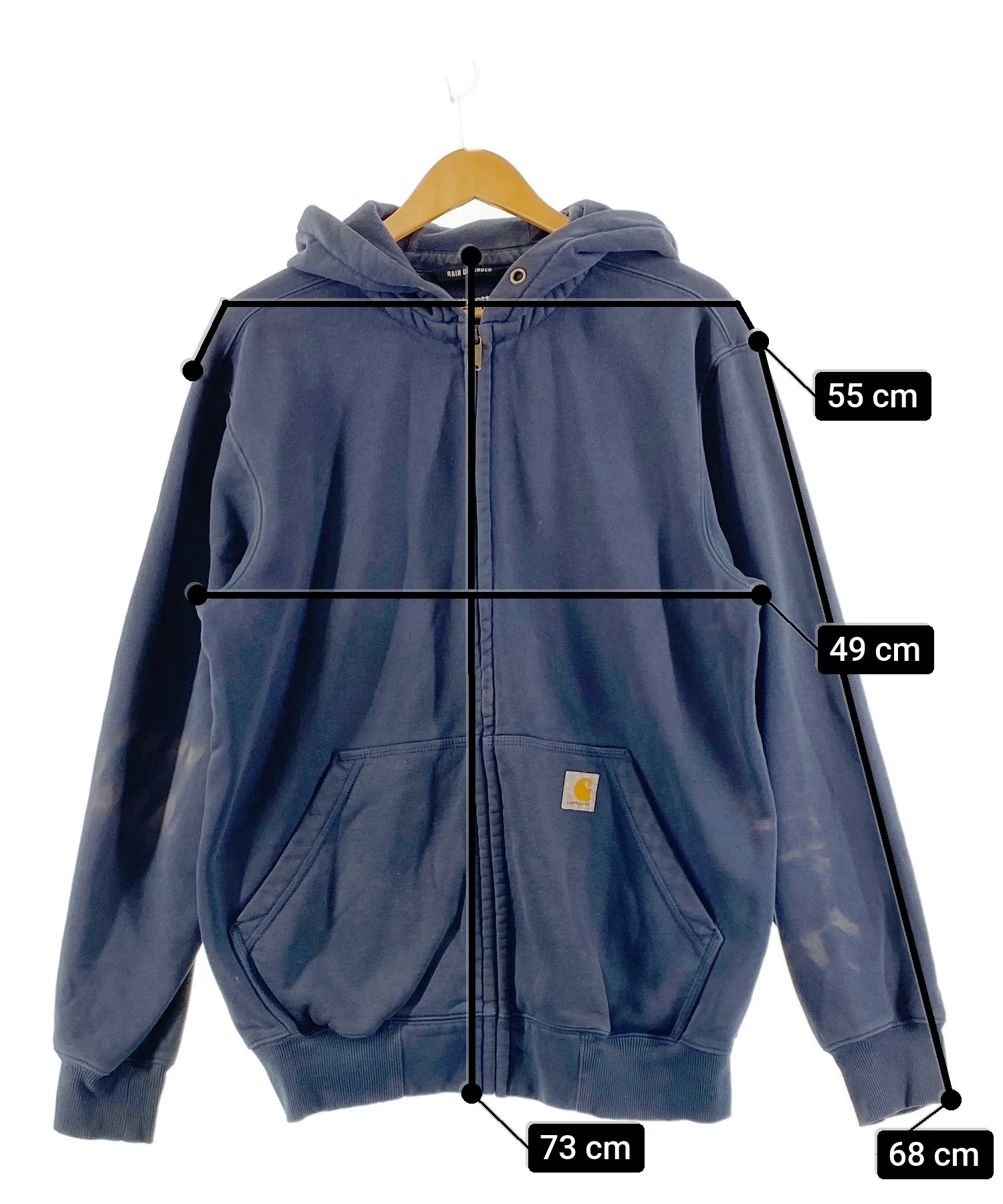 Carhartt ZIPパーカー - Image 9