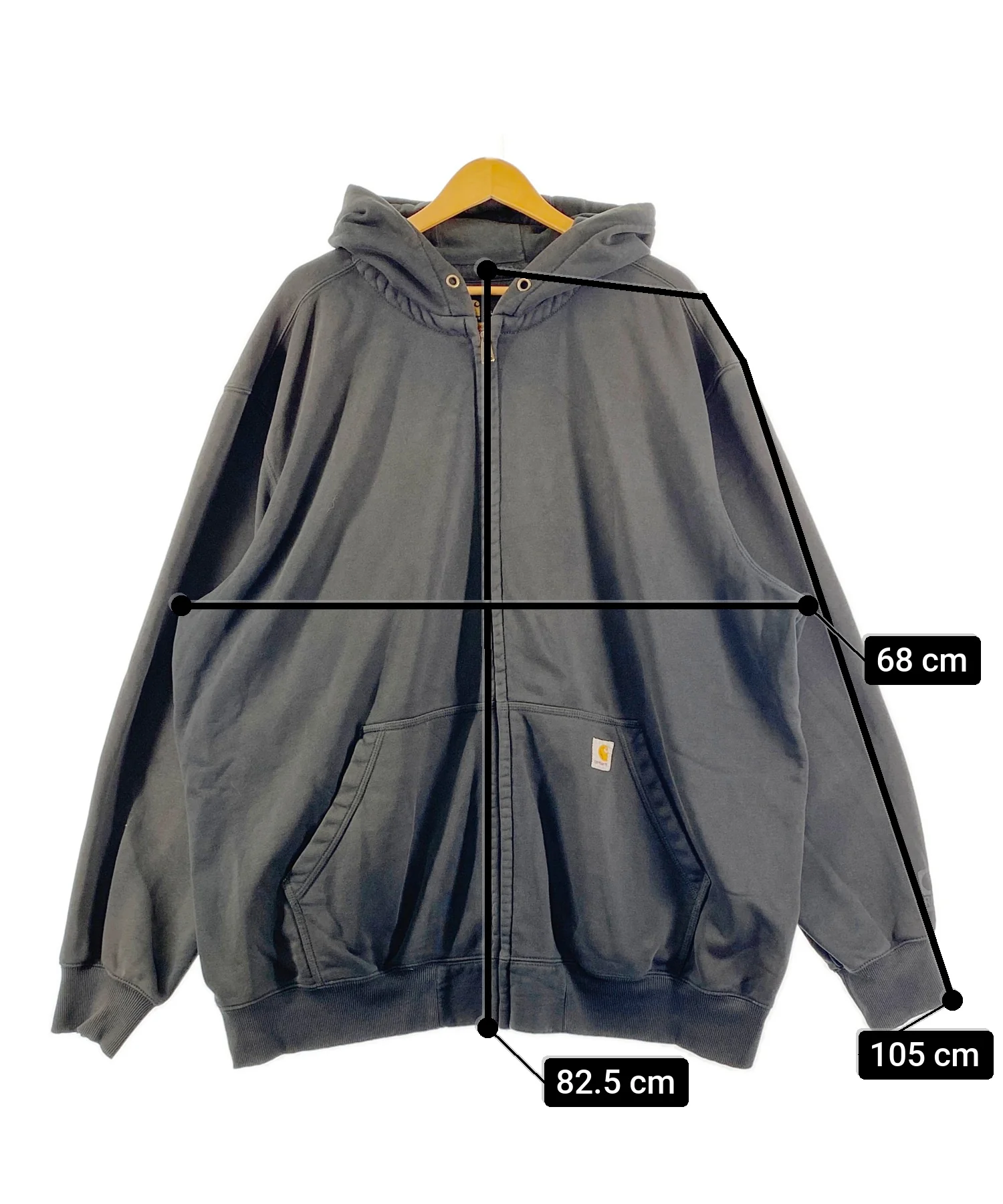Carhartt ZIPパーカー - Image 5