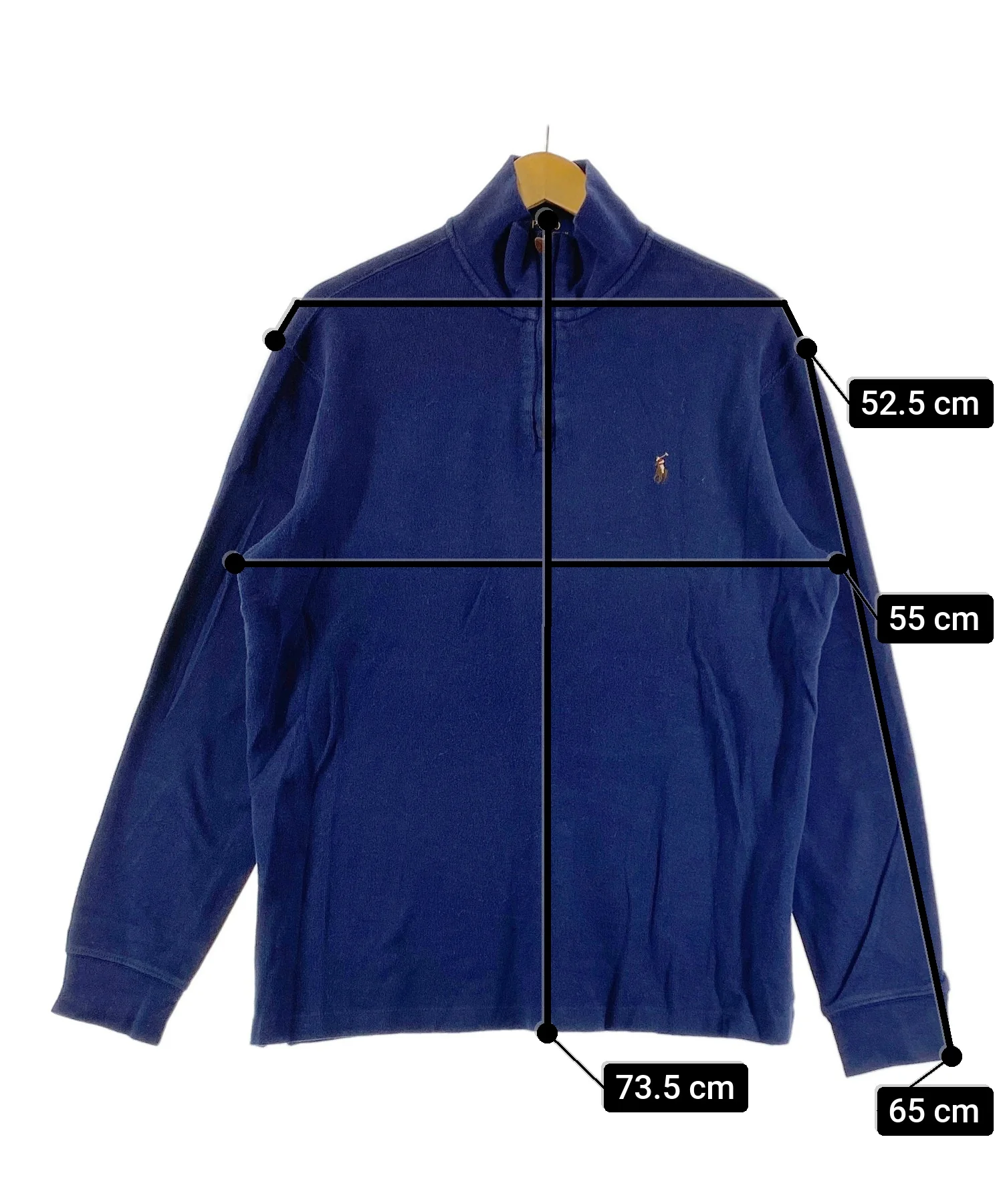 Ralph Lauren ブランドハーフZIPニット - Image 5