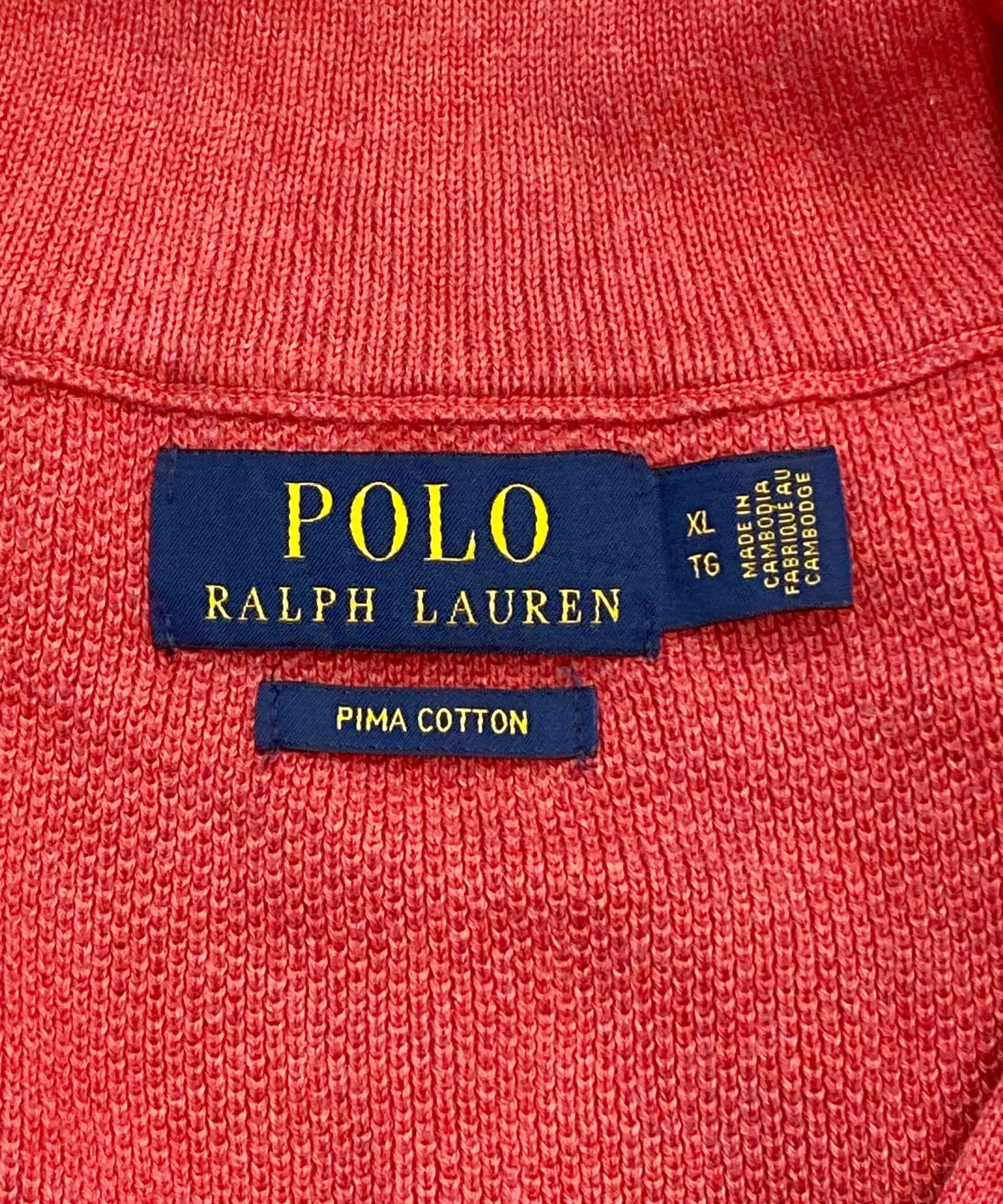 Ralph Lauren ブランドハーフZIPニット - Image 3