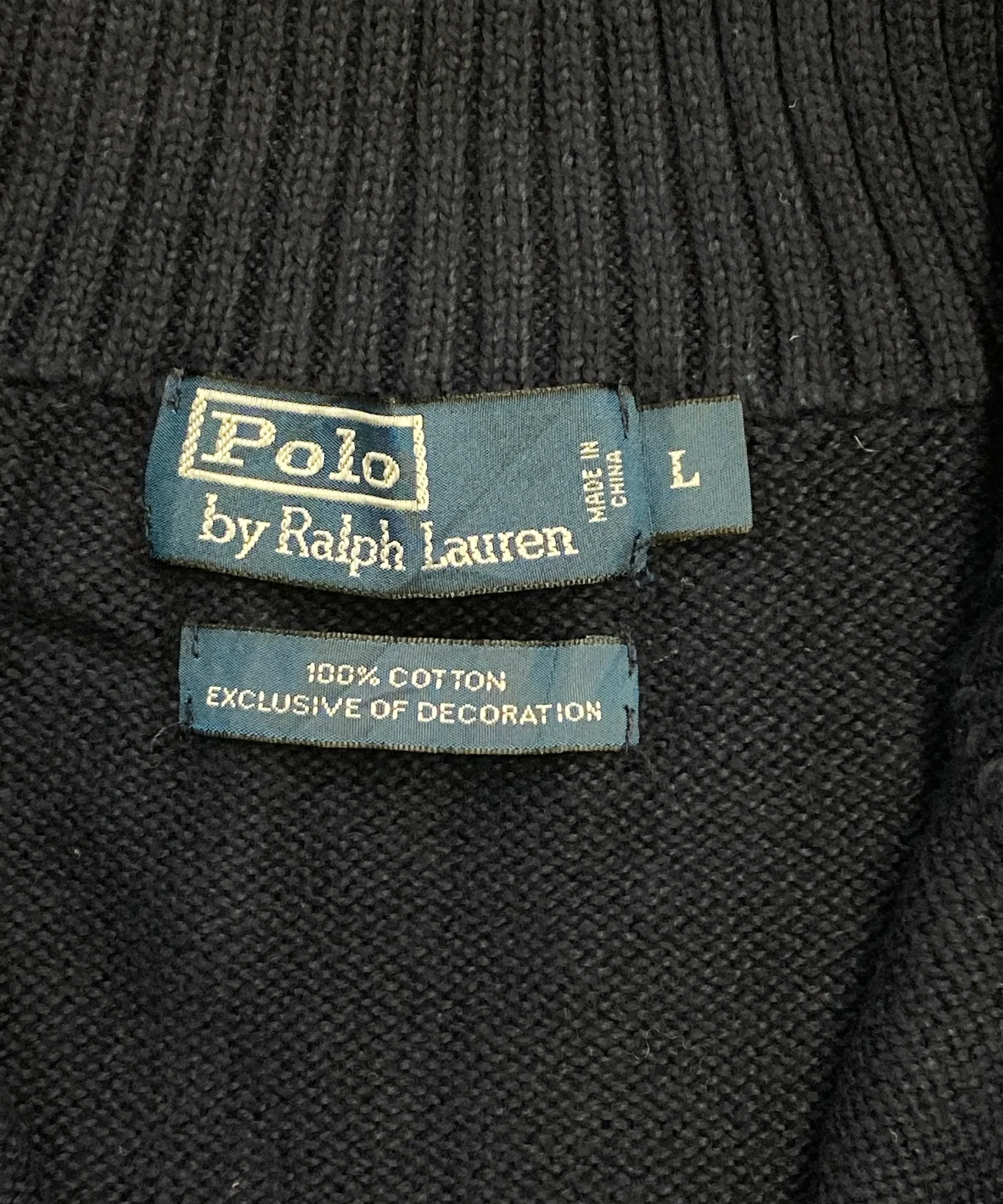 Ralph Lauren ブランドハーフZIPニット - Image 3