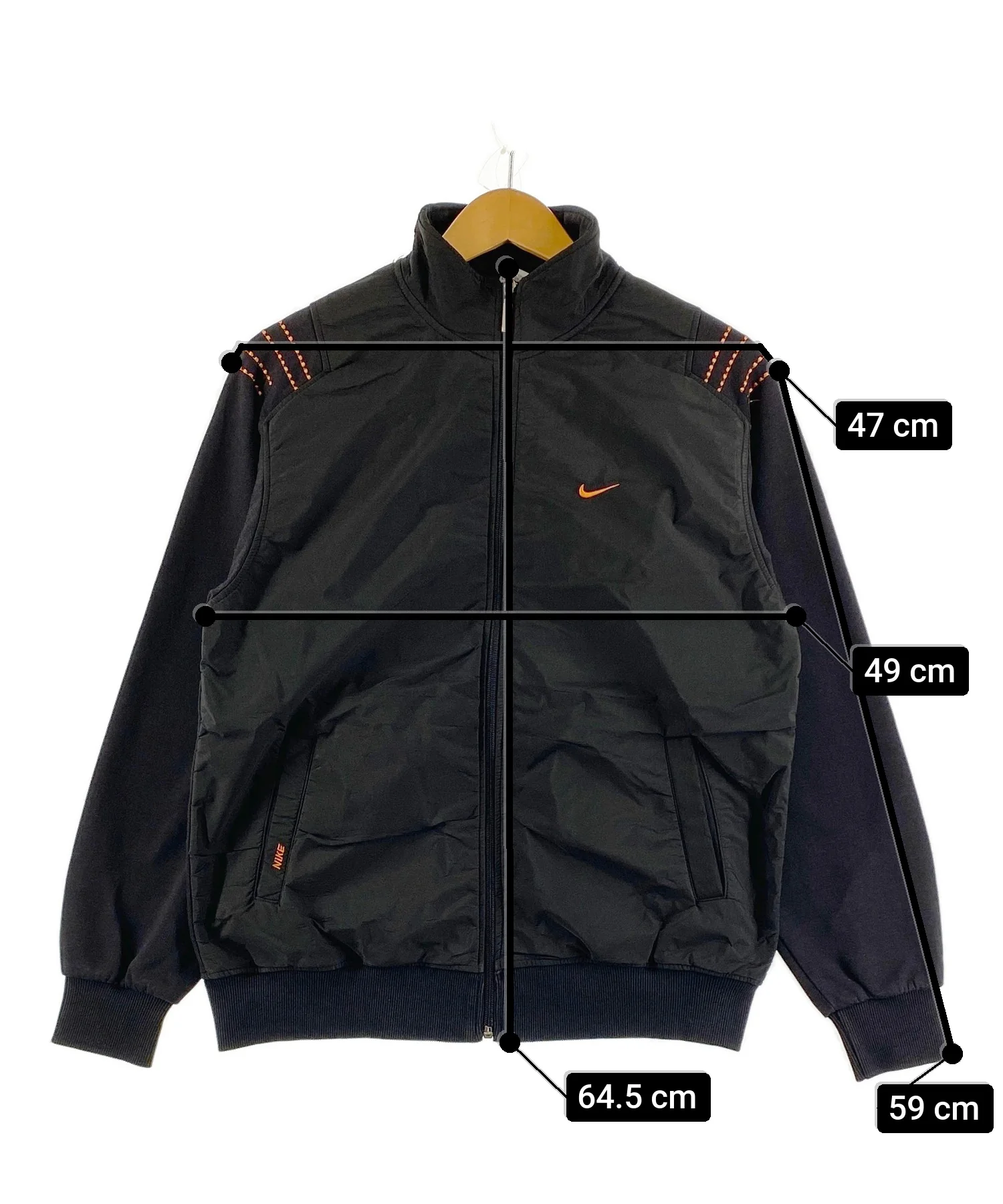 NIKE ブランドナイロンジャケット - Image 7