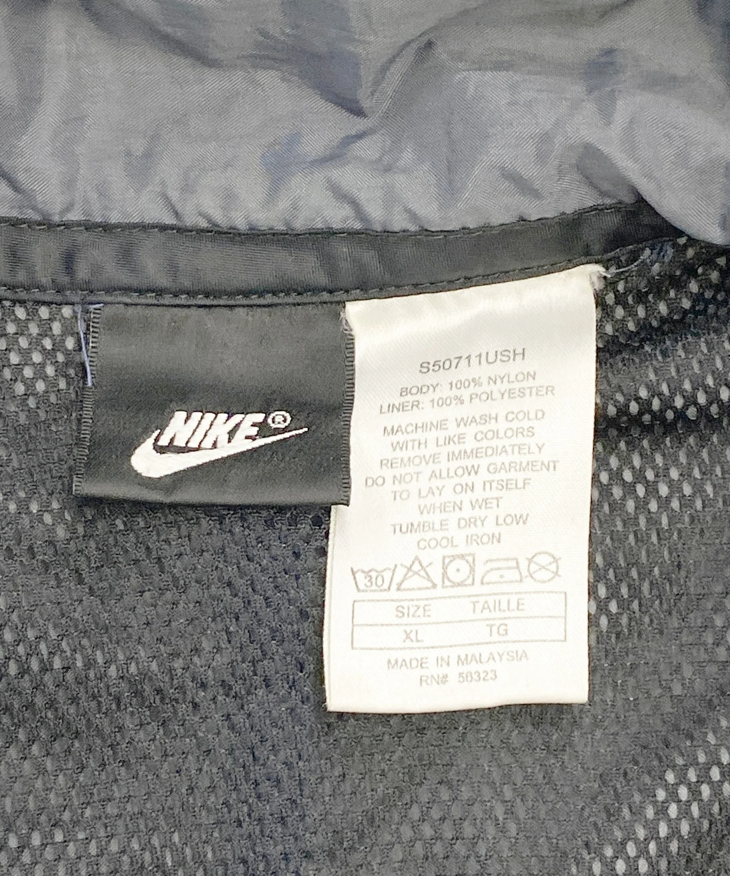 NIKE ブランドナイロンジャケット - Image 3
