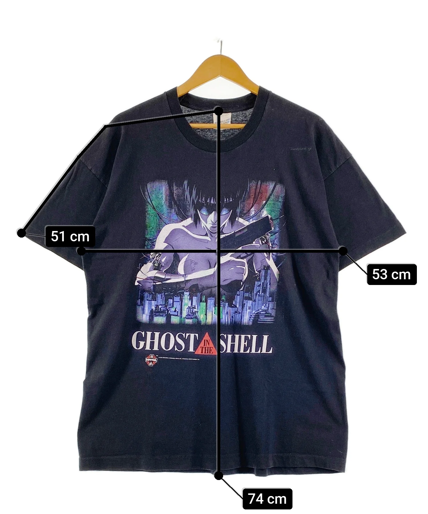 ©1996 GHOST IN THE SHELL/攻殻機動隊 Tシャツ - Image 10