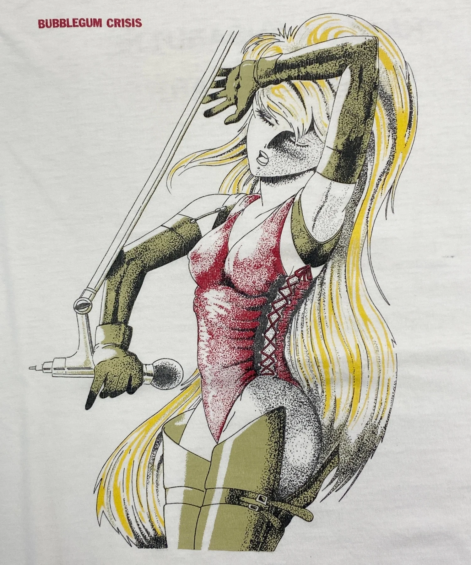 90s BUBBLEGUM CRISIS Tシャツ - Image 3
