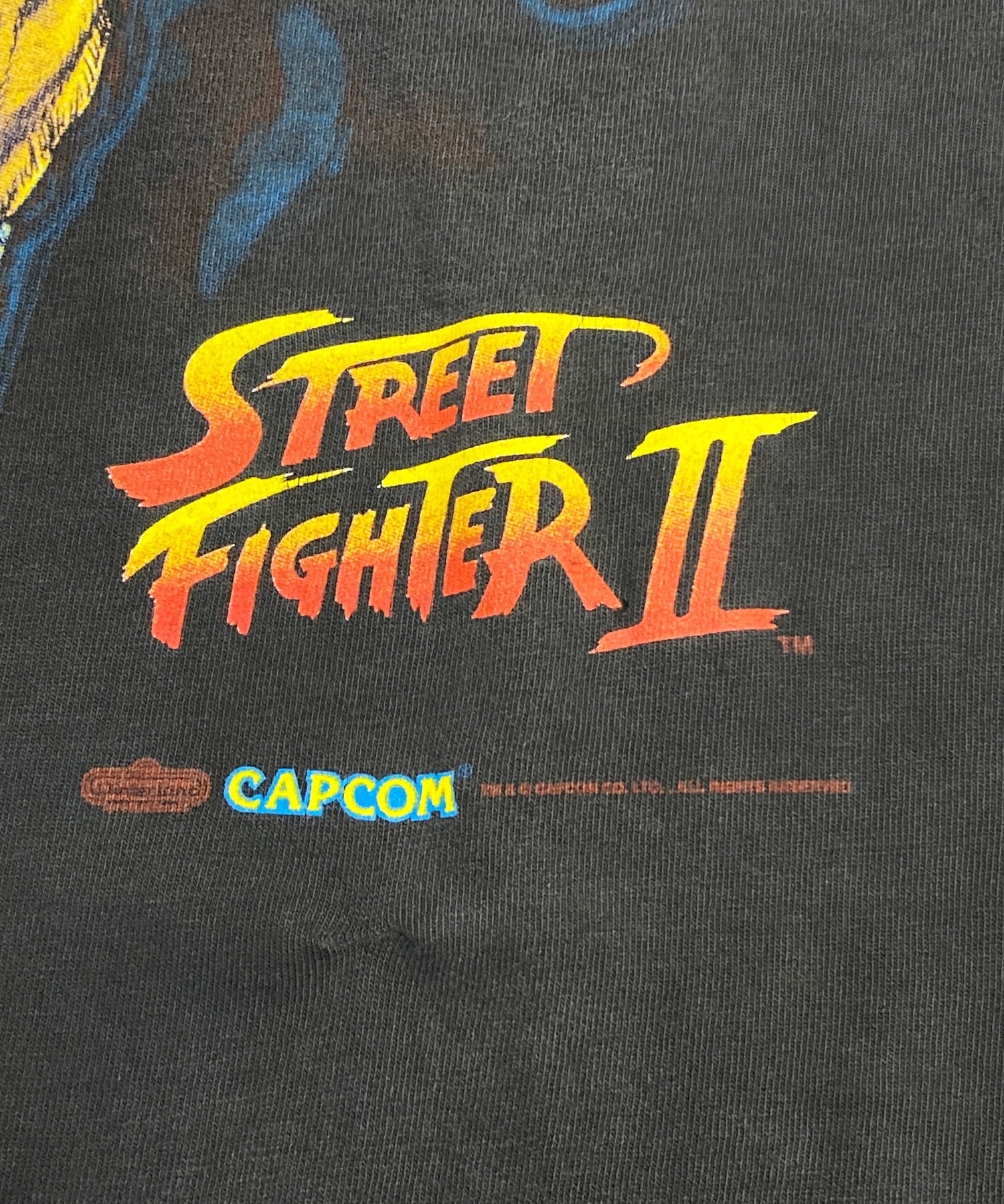 90s STREET FIGHTER Ⅱ 「SAGAT」 Tシャツ - Image 4