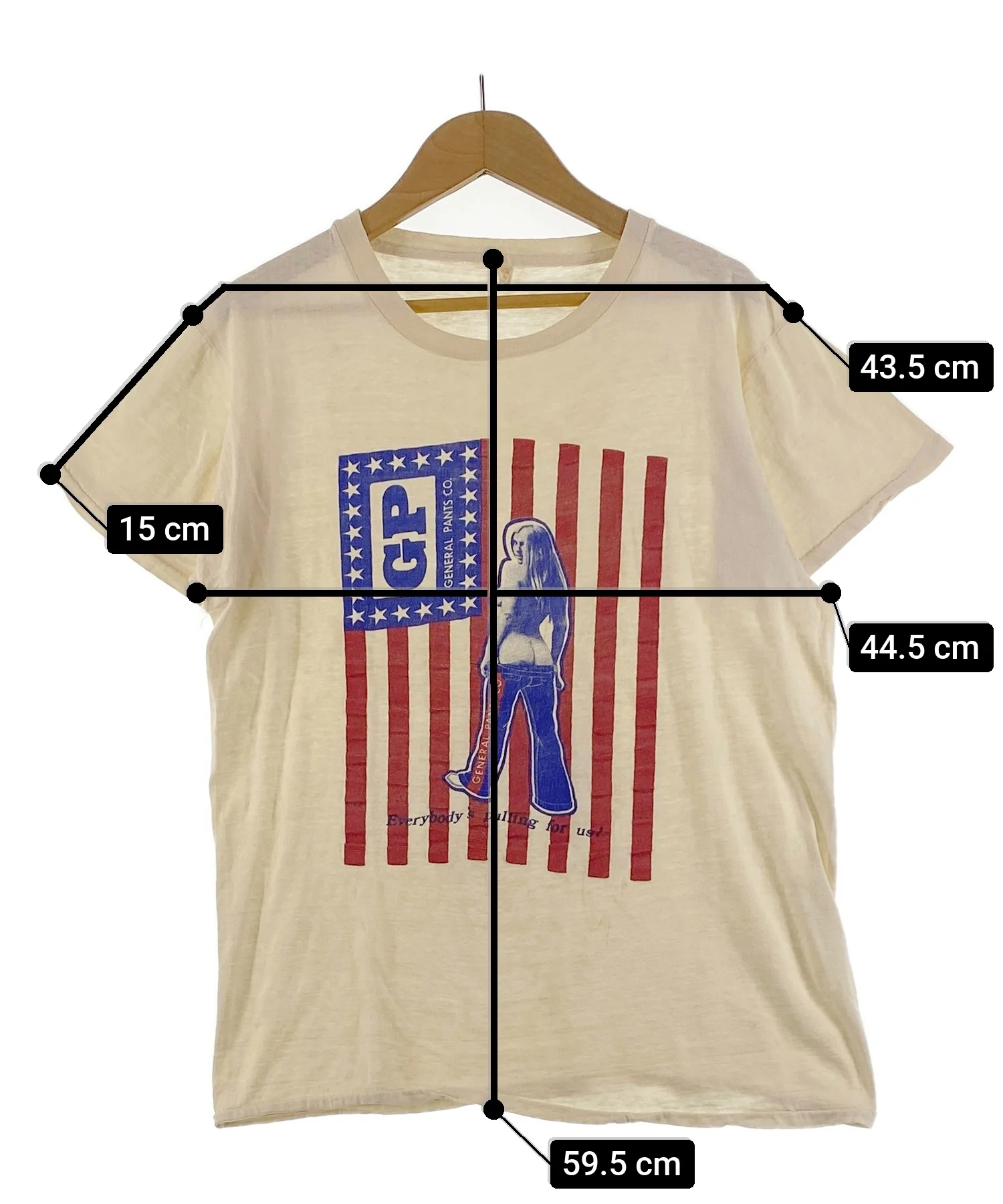 70s GENERAL PANTS CO. Tシャツ - Image 11