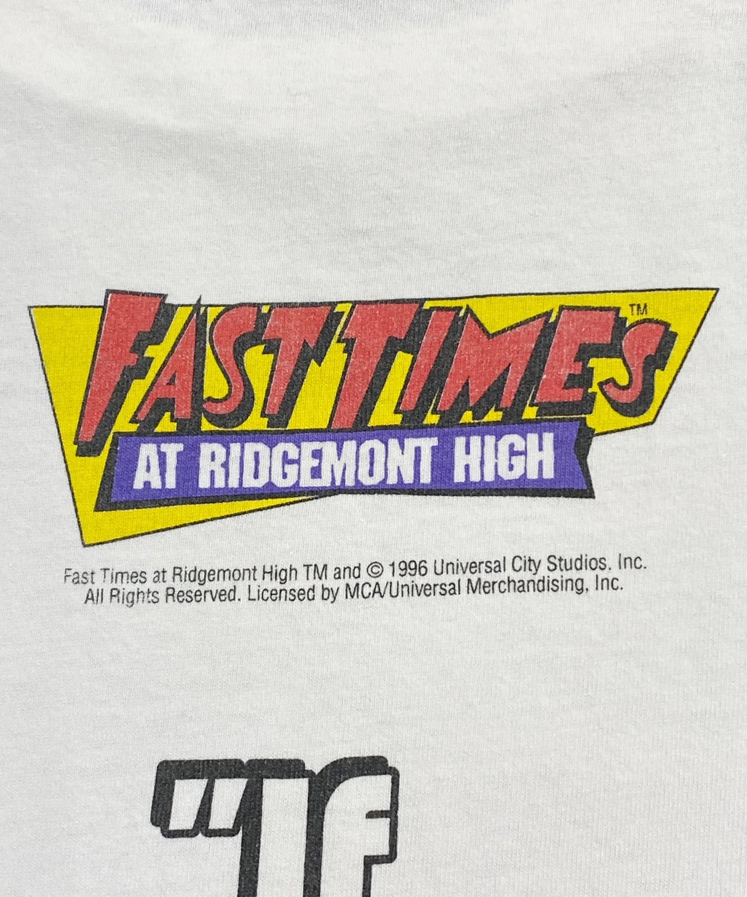 ©1996 Fast Times at Ridgemont High Tシャツ - Image 6