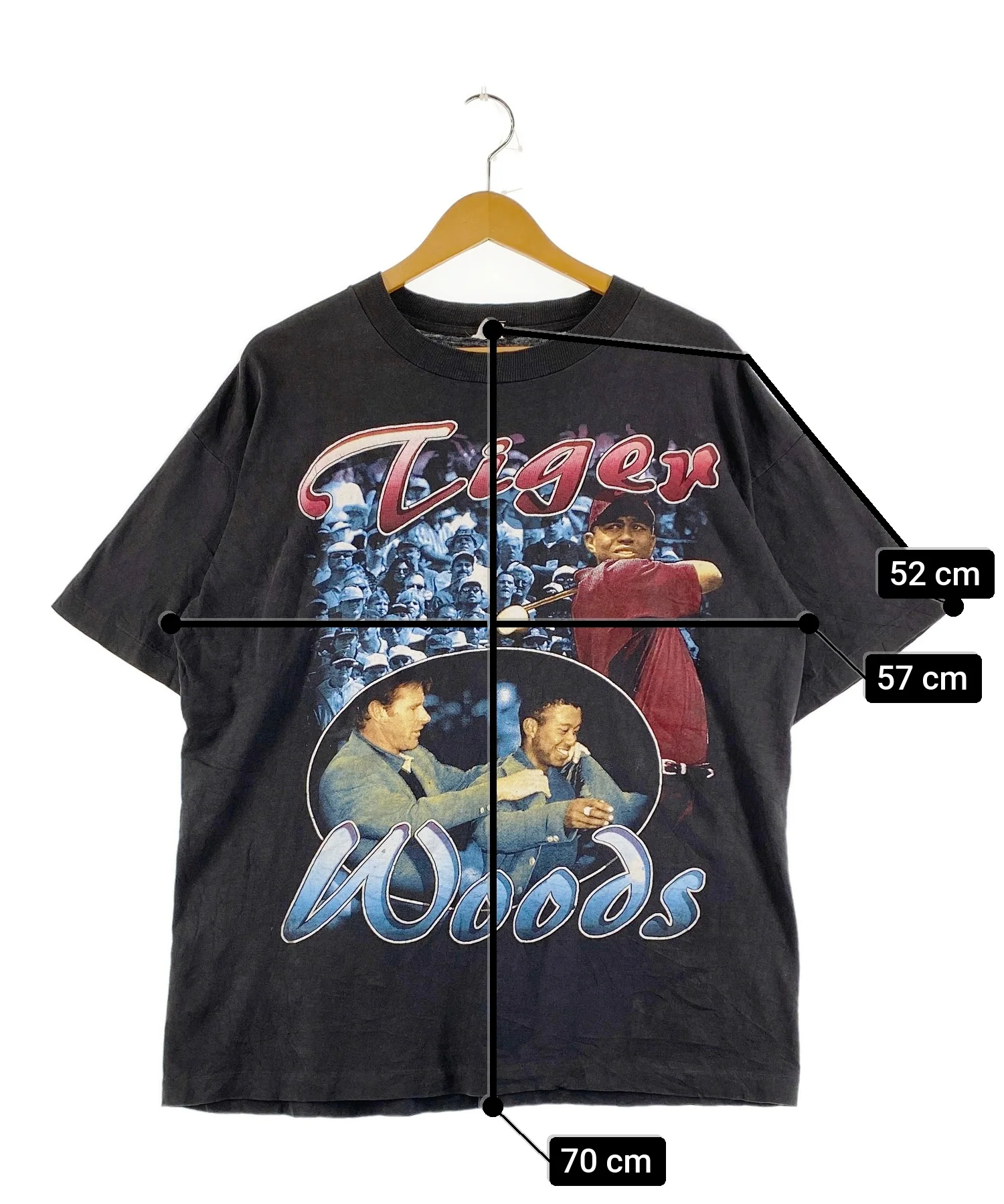 90s Tiger Woods Tシャツ - Image 8