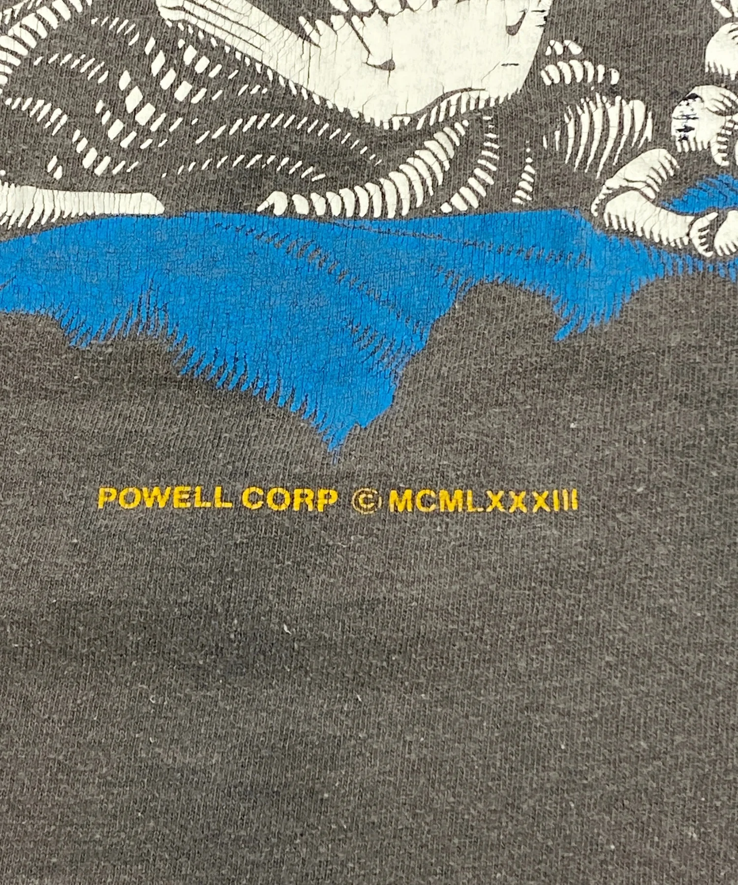 80s POWELL PARALTA Peeping Bornes Tシャツ - Image 4