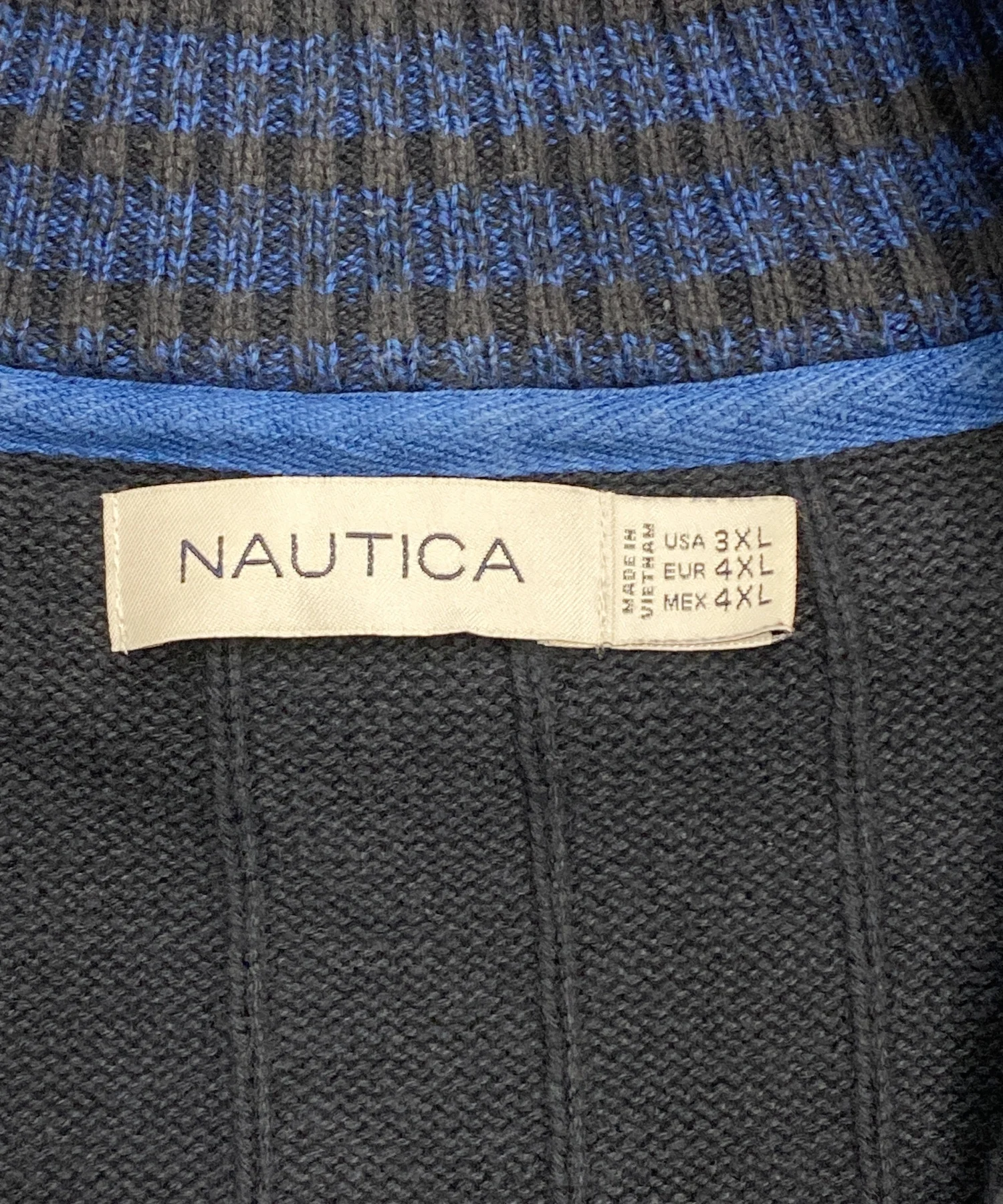 NAUTICA ブランドハーフZIPニット - Image 3