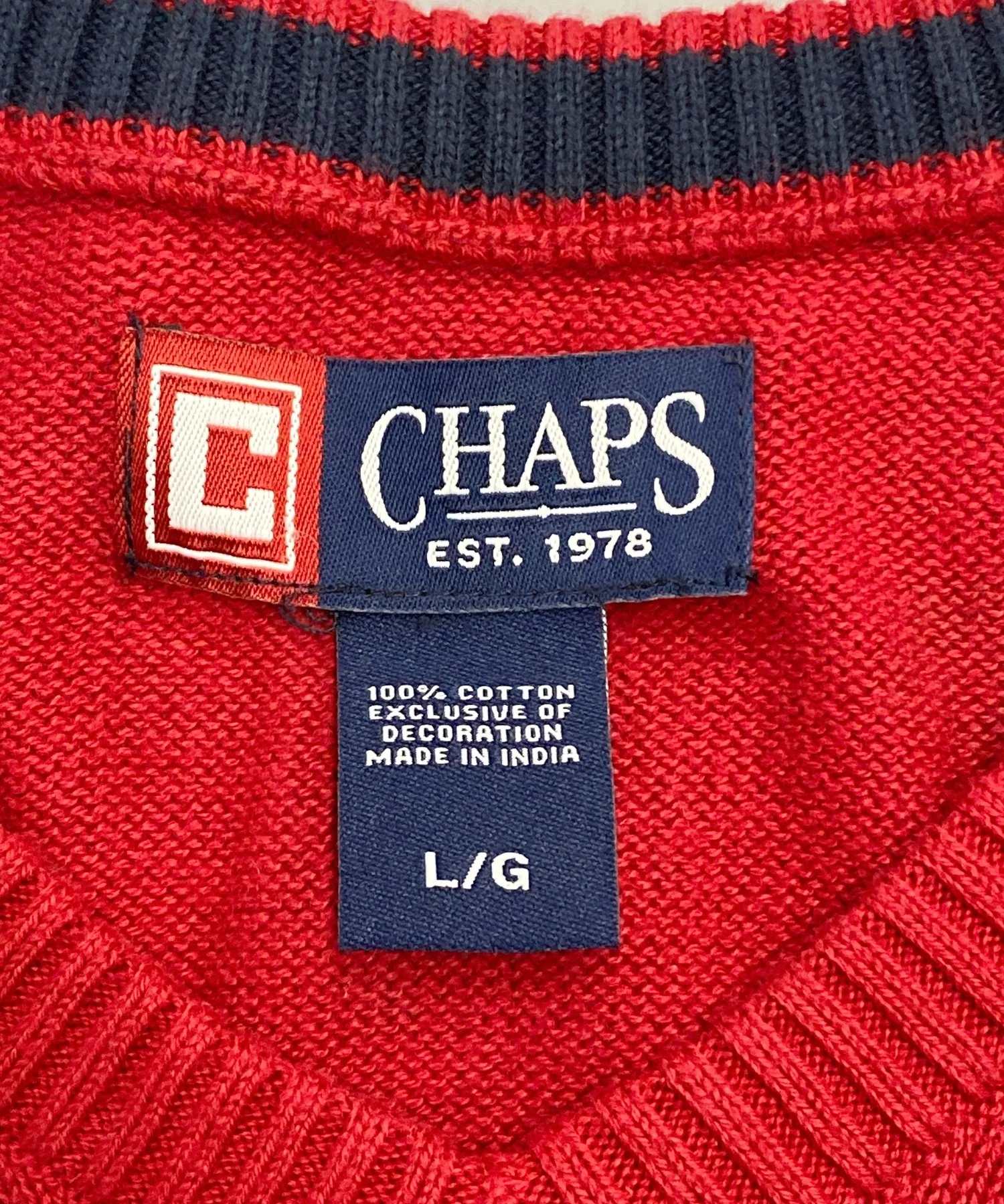 CHAPS ニットベスト - Image 3