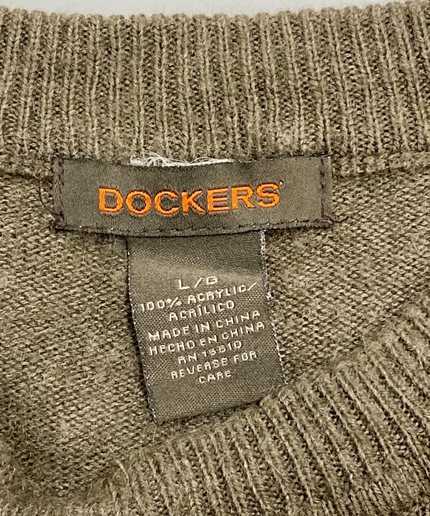 DOCKERS アーガイルニット - Image 3