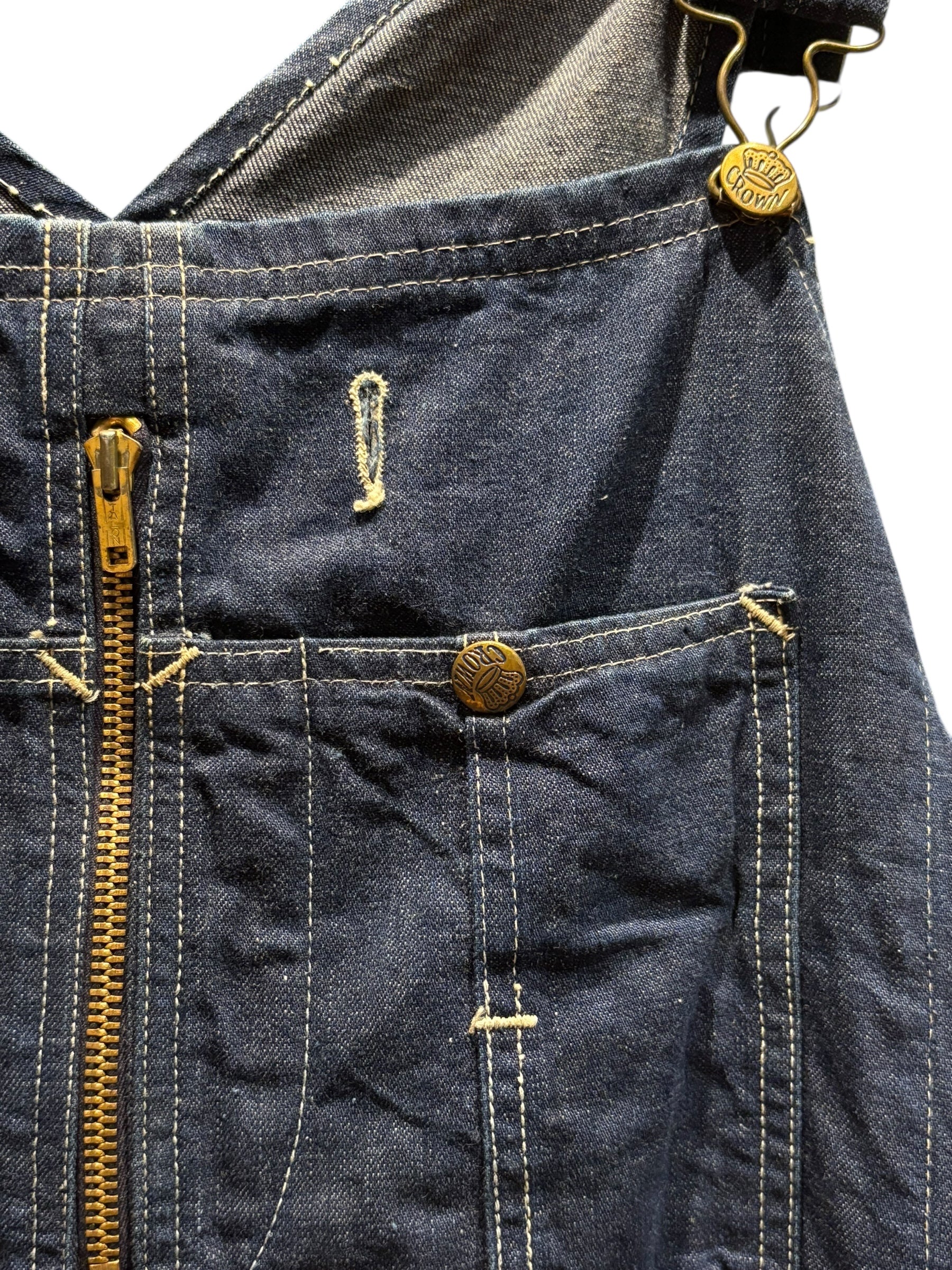 50's Vintage CROWN ヴィンテージオーバーオール - Image 6