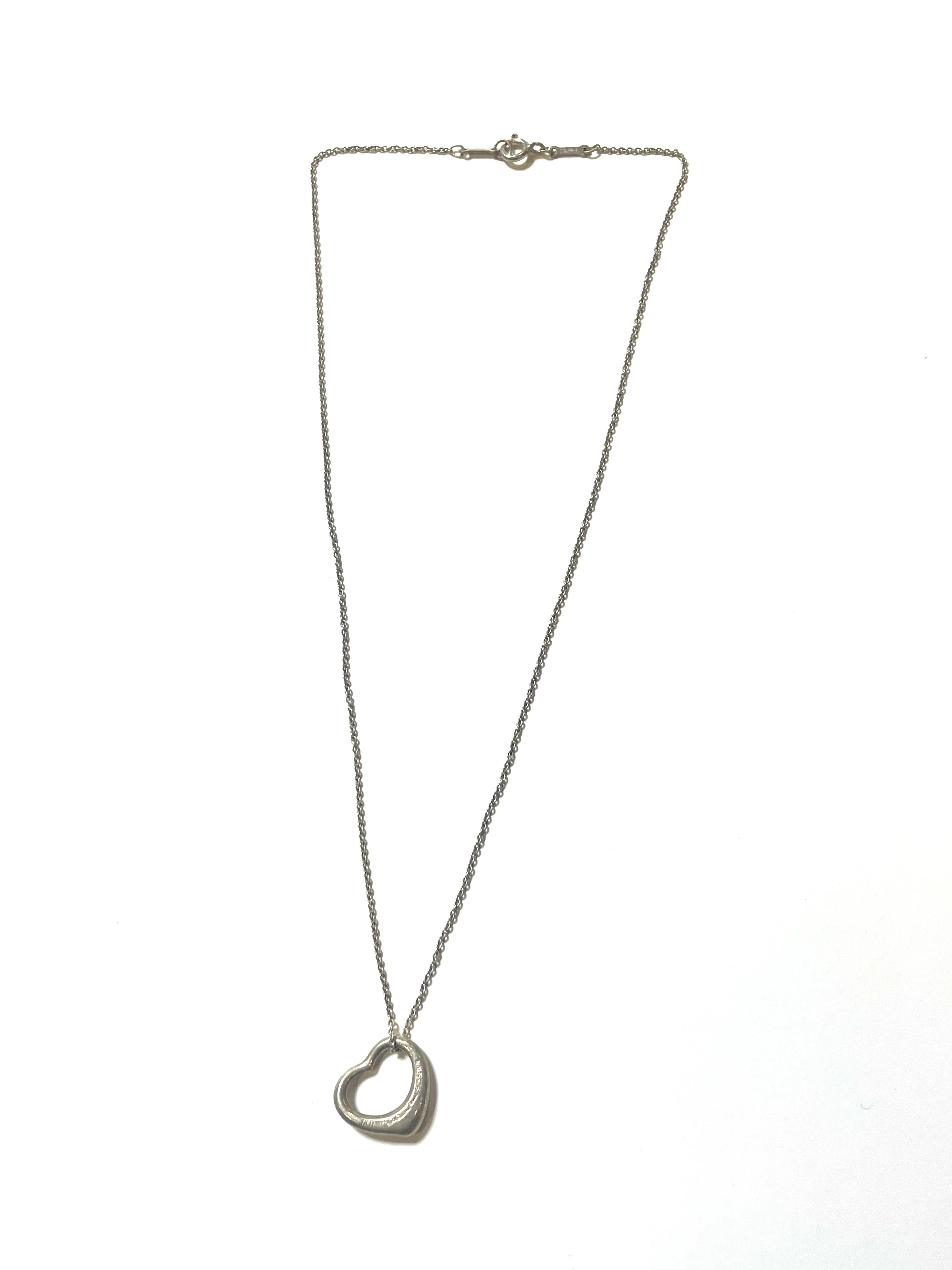 Tiffany & Co.　オープンハート ネックレス - Image 2