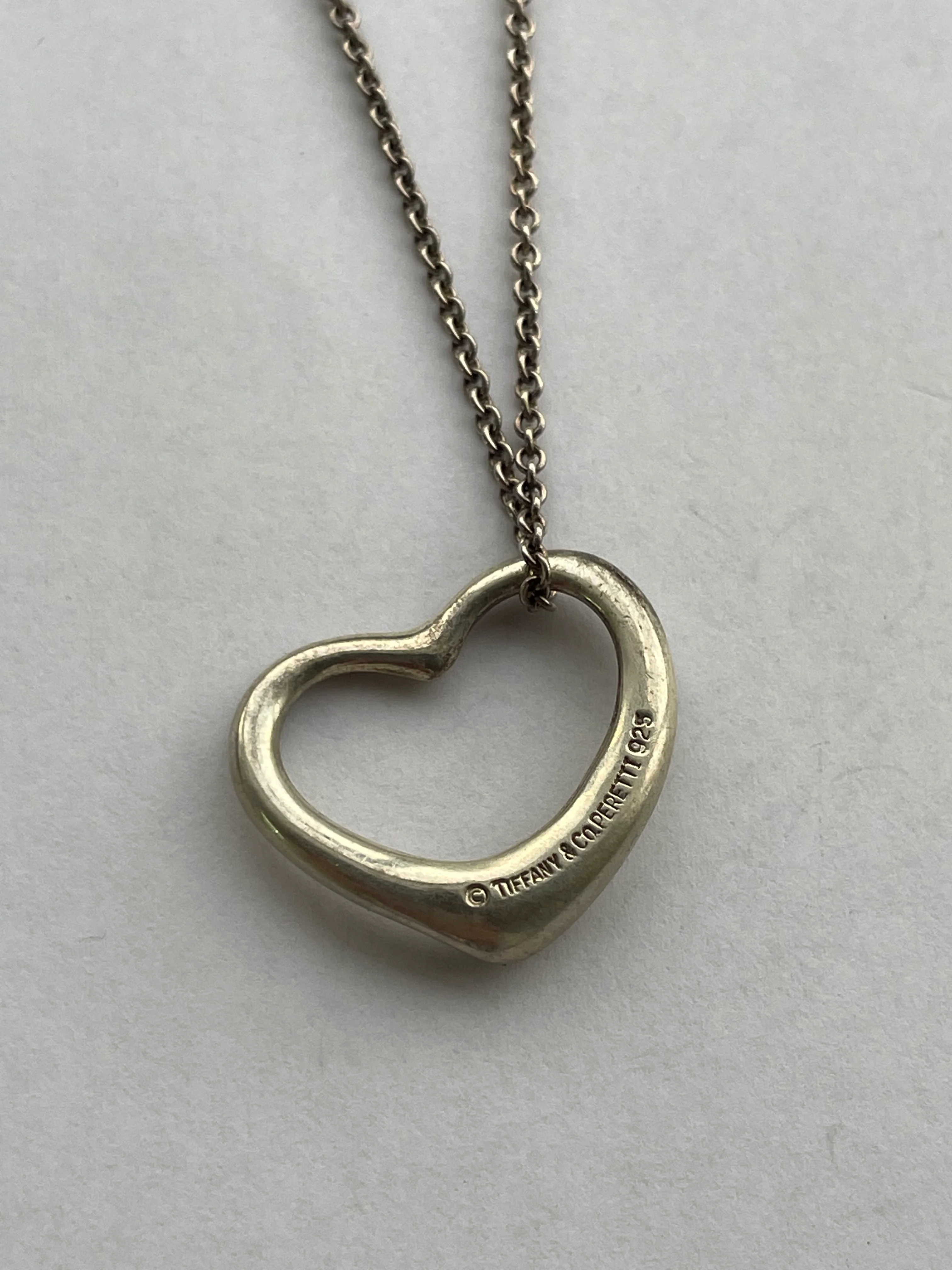 Tiffany & Co. オープンハート ネックレス - Image 2
