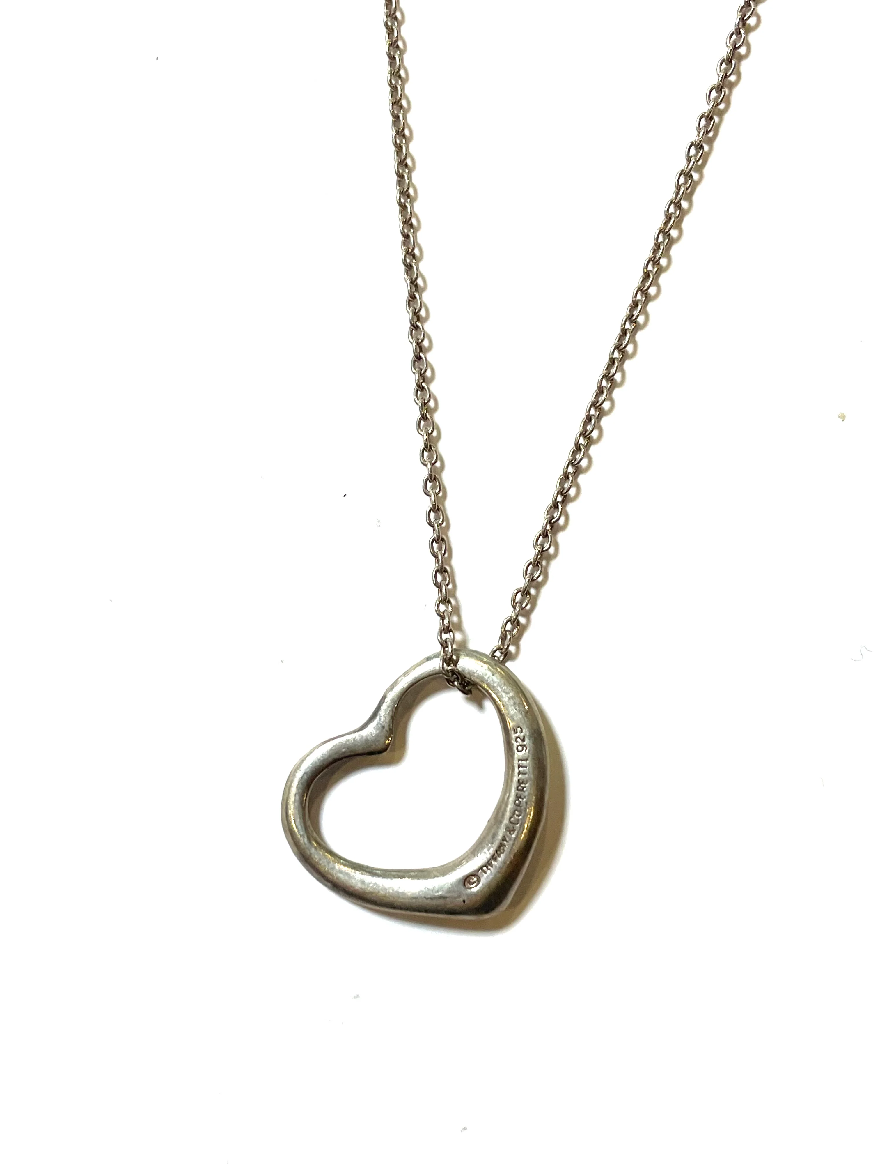 Tiffany & Co.　オープンハート ネックレス - Image 3