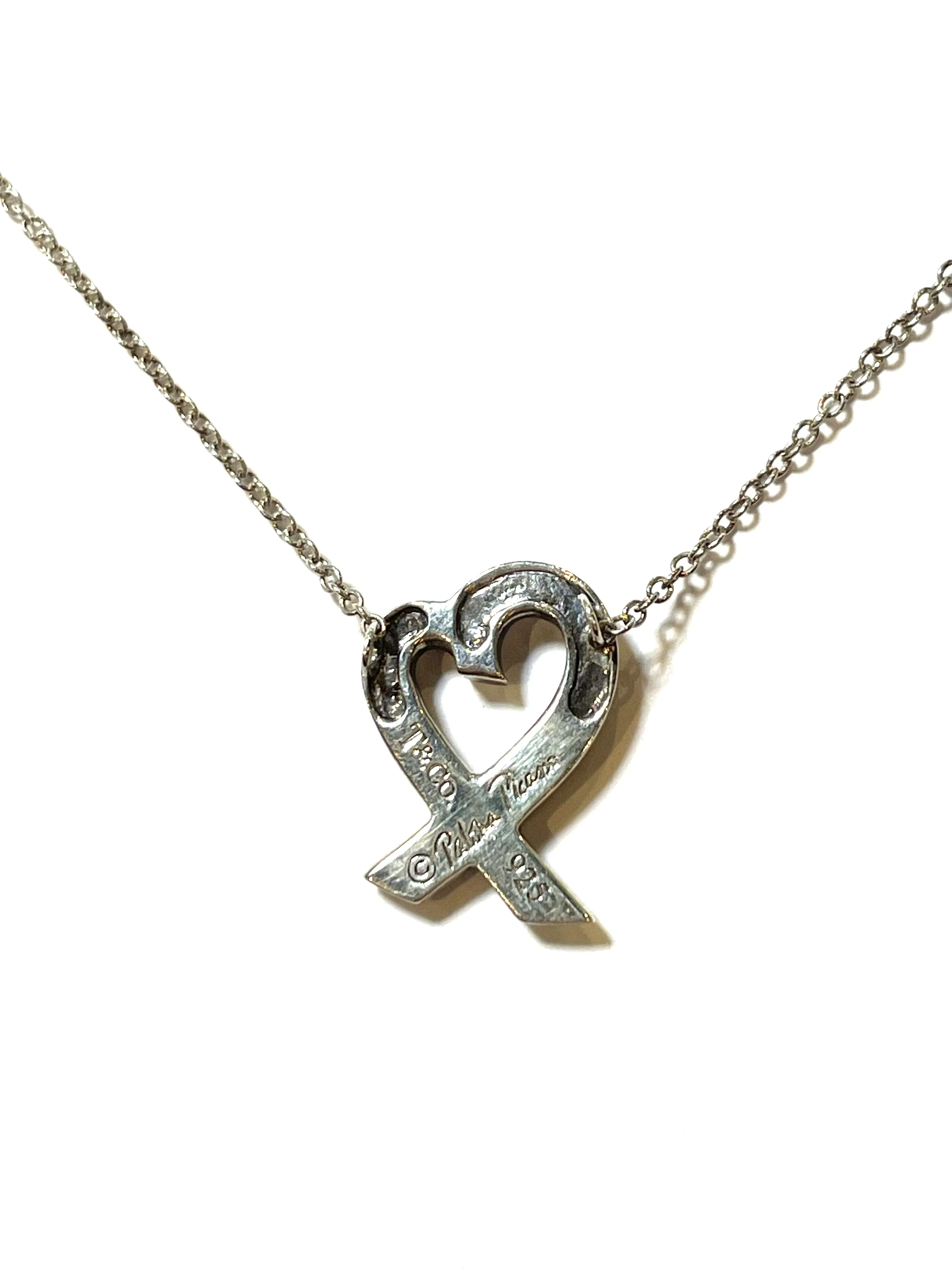 Tiffany & Co.　ヴィンテージ ラビングハート ネックレス - Image 3