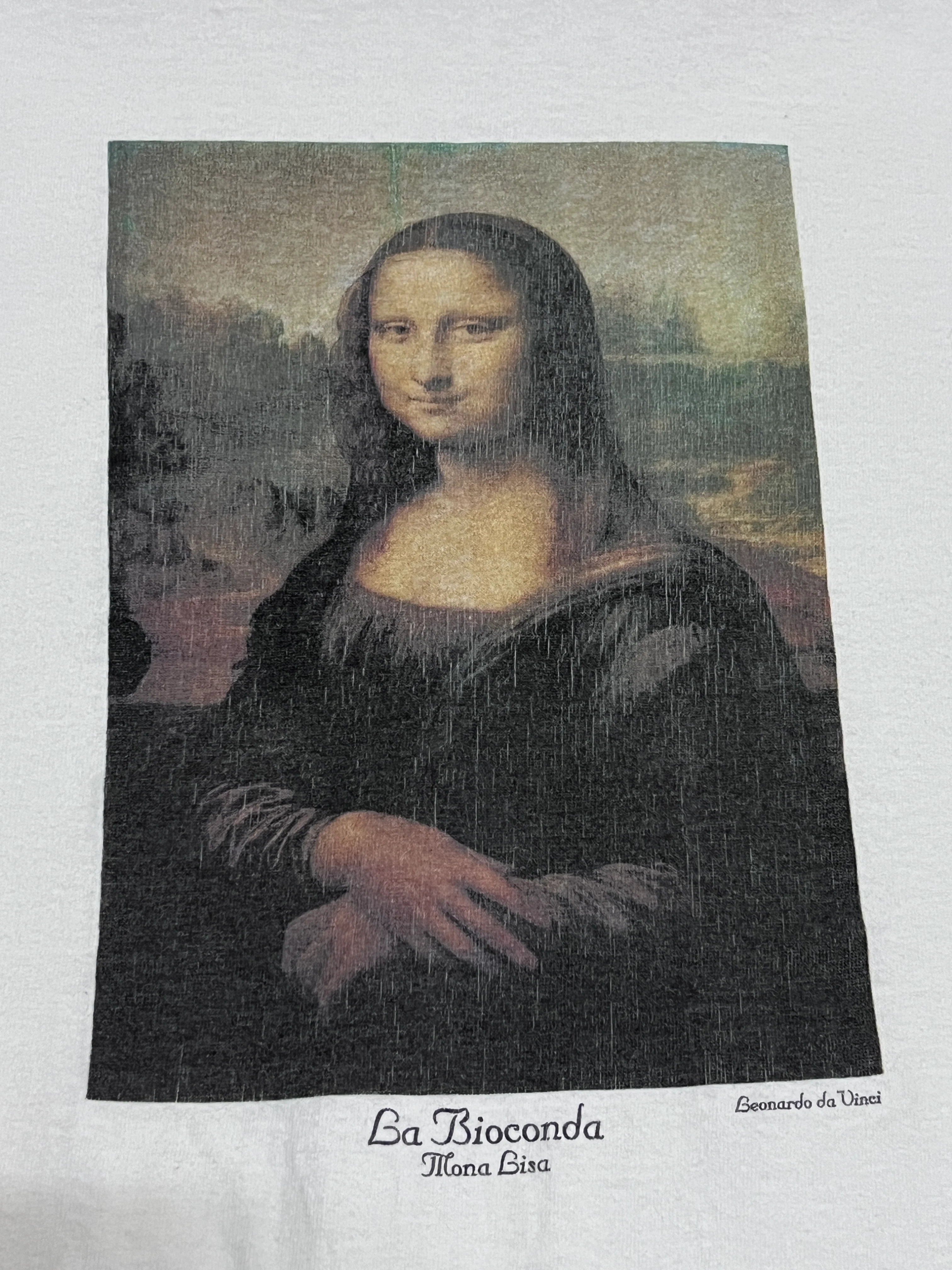 Mona Lisa アートTシャツ - Image 3