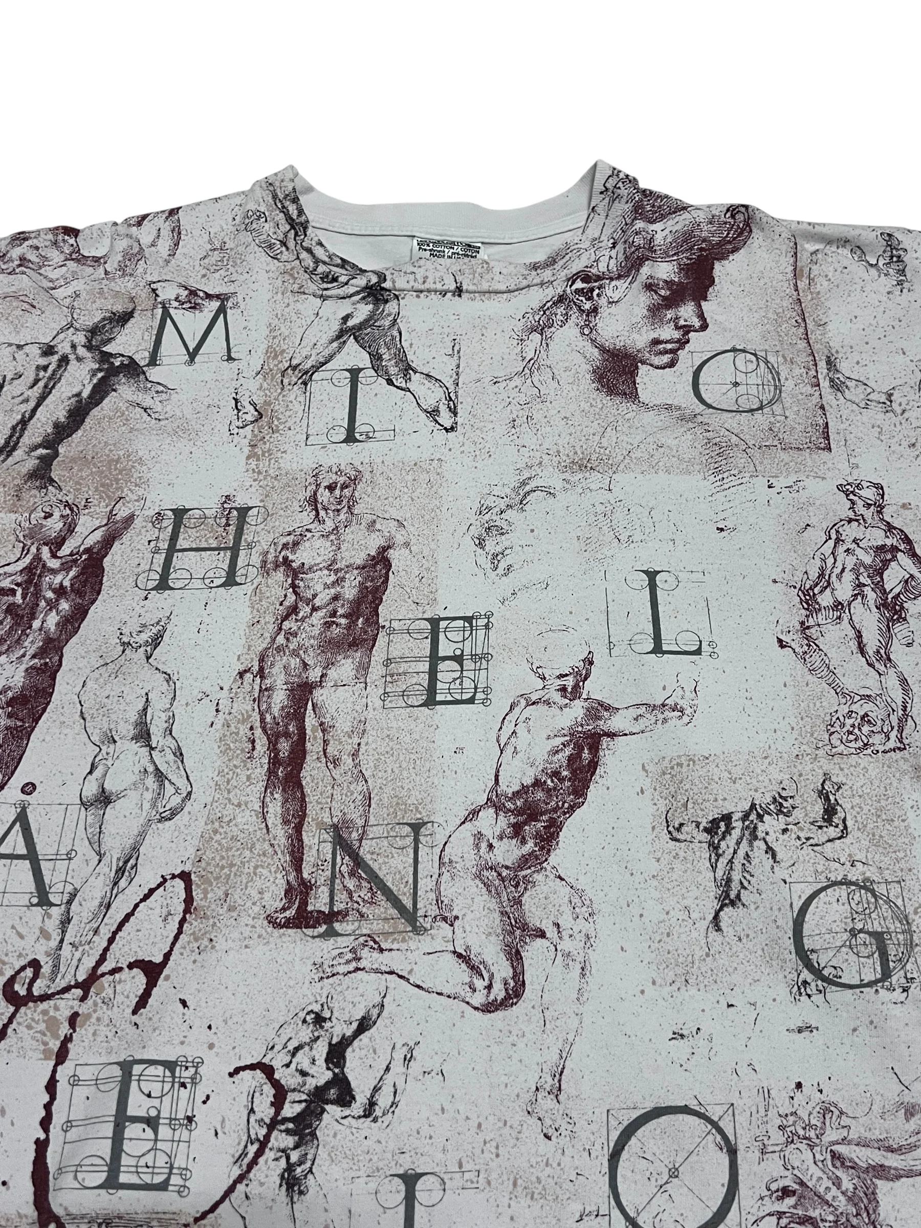 MICHELANGELO アートTシャツ - Image 3