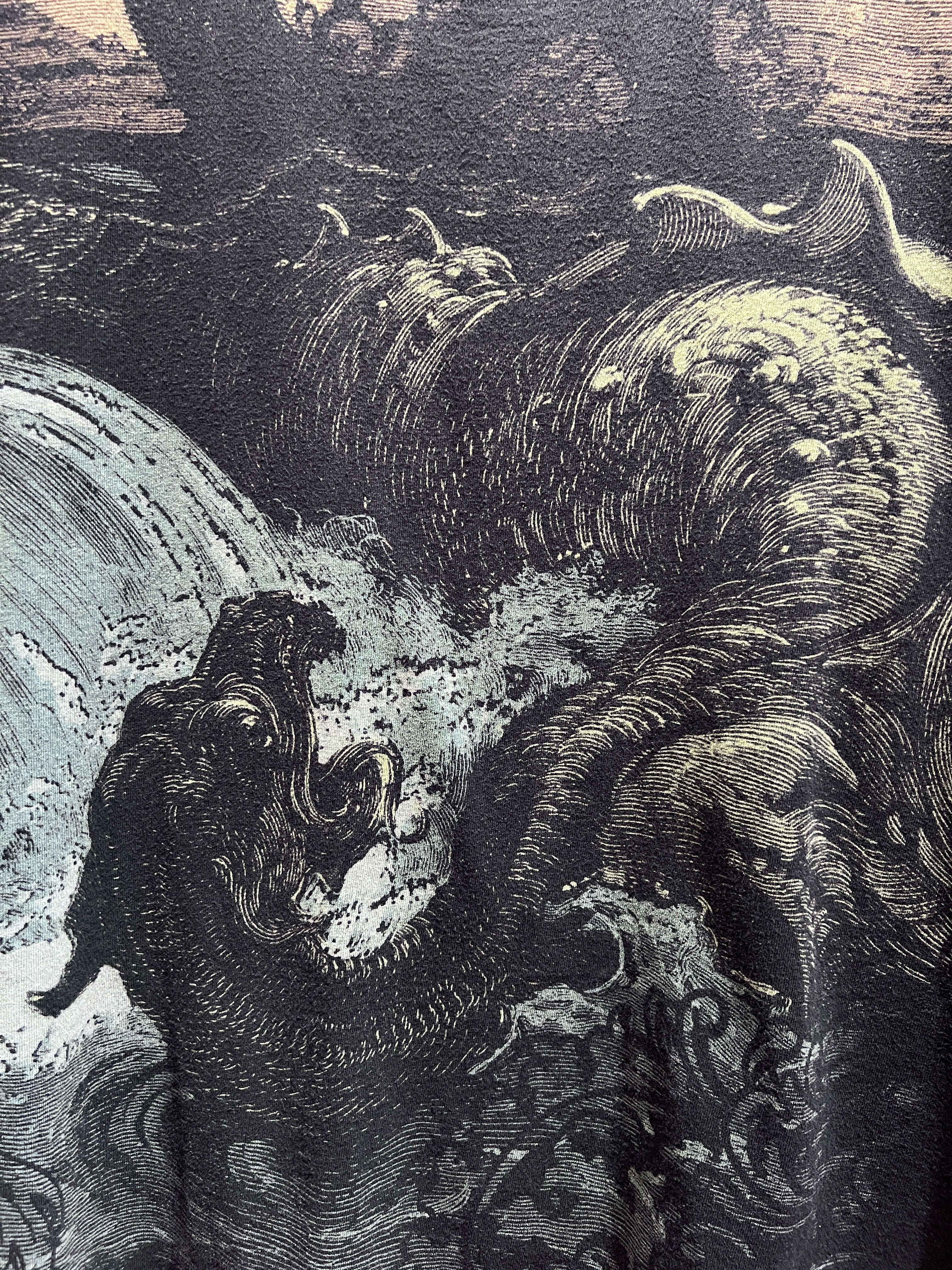 Liquid Blue グラフィックTシャツ - Image 3