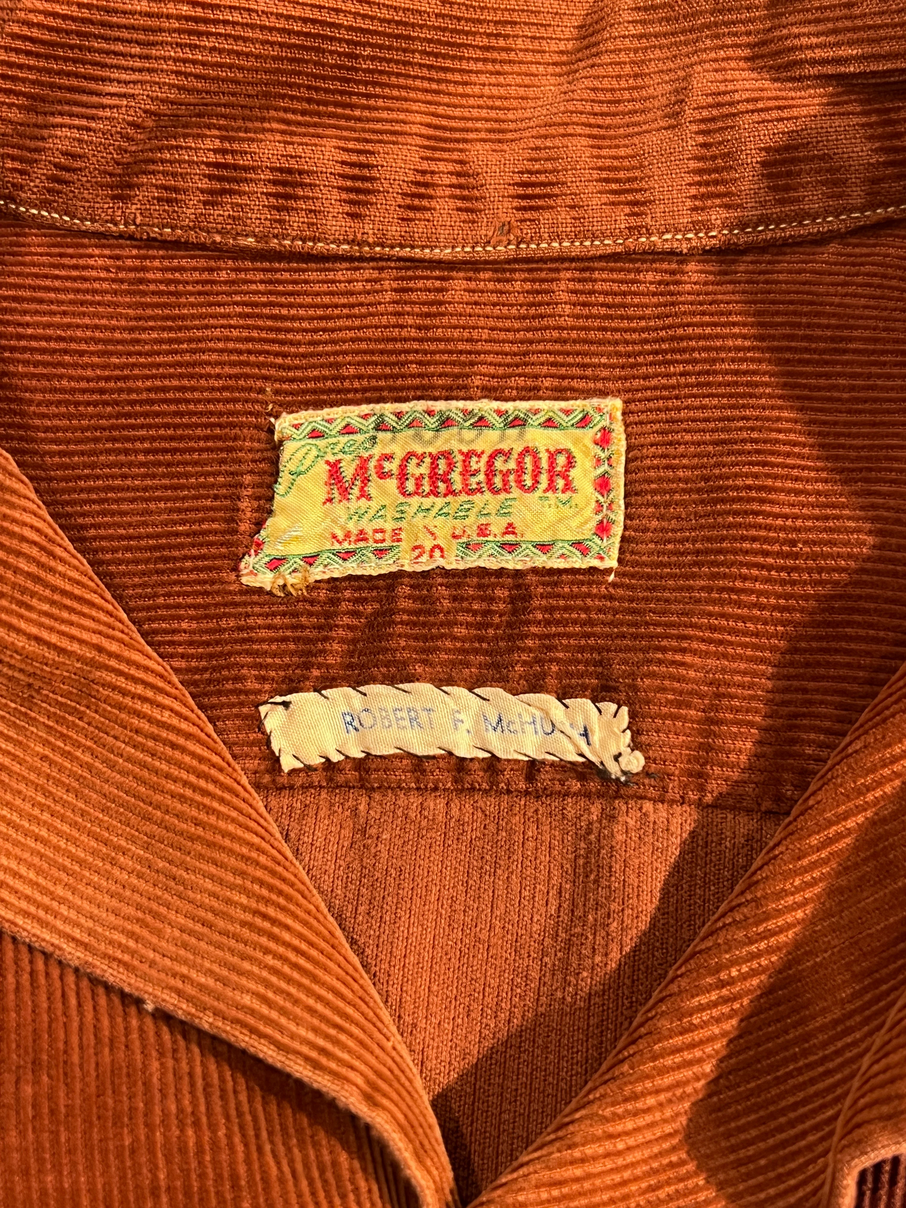 McGREGOR コーデュロイシャツ - Image 4