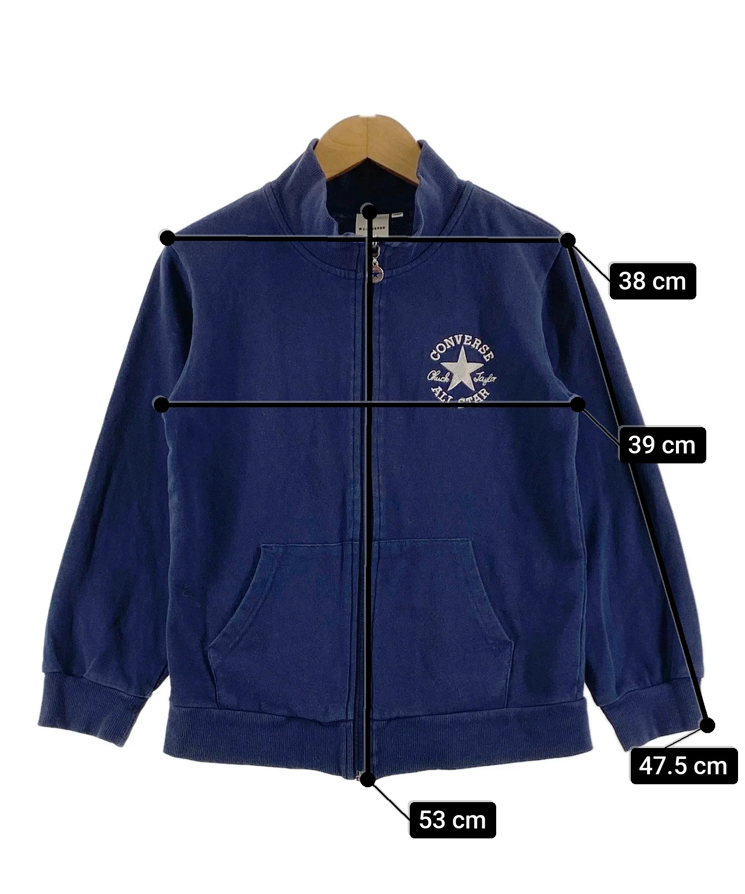 CONVERSEZIPスウェット - Image 5