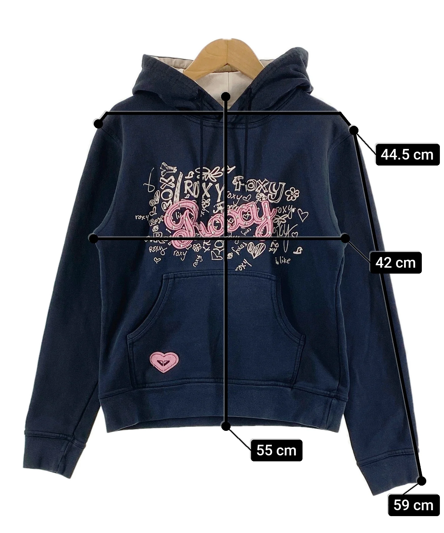 ROXYプルオーバーパーカー - Image 5