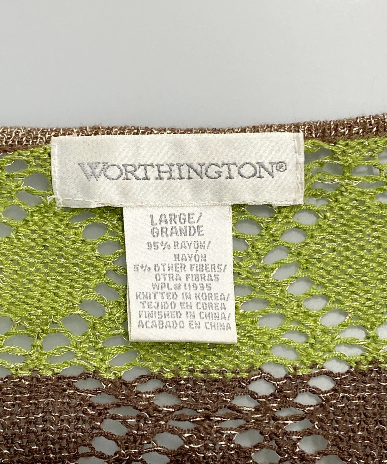 WORTHINGTON 長袖Tシャツ - Image 3