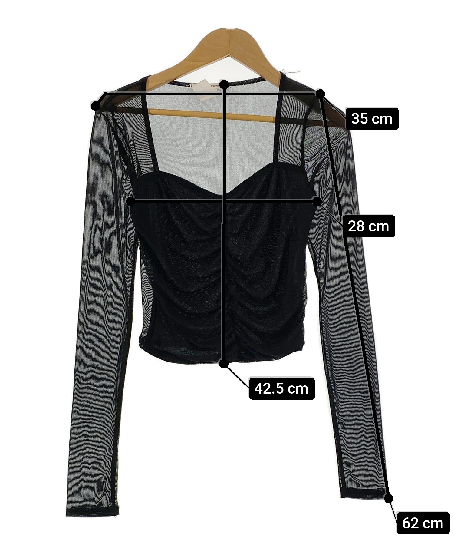 CAUTION TO THE WIND 長袖Tシャツ - Image 4