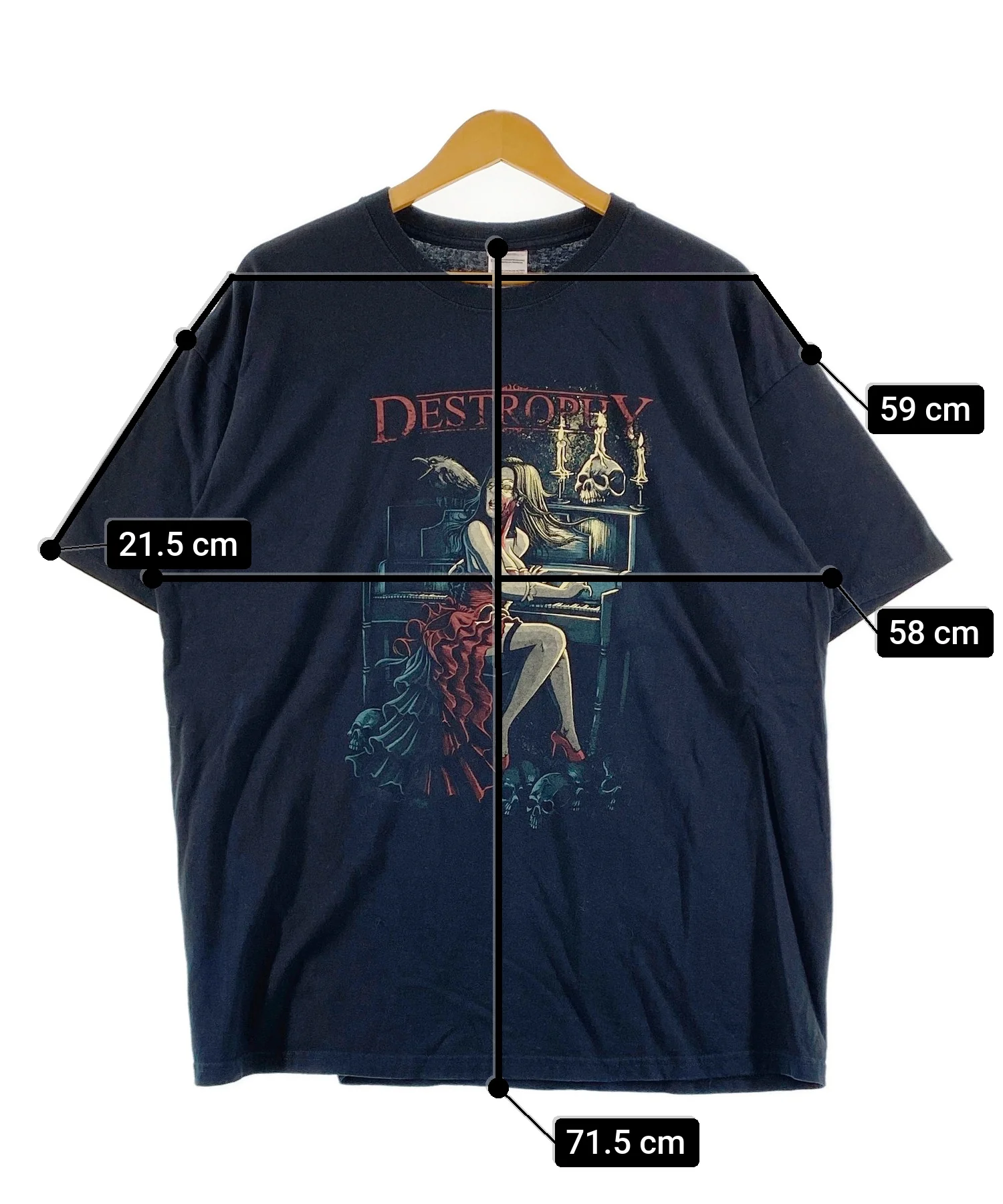 DESTROPHY 90sTシャツ - Image 5