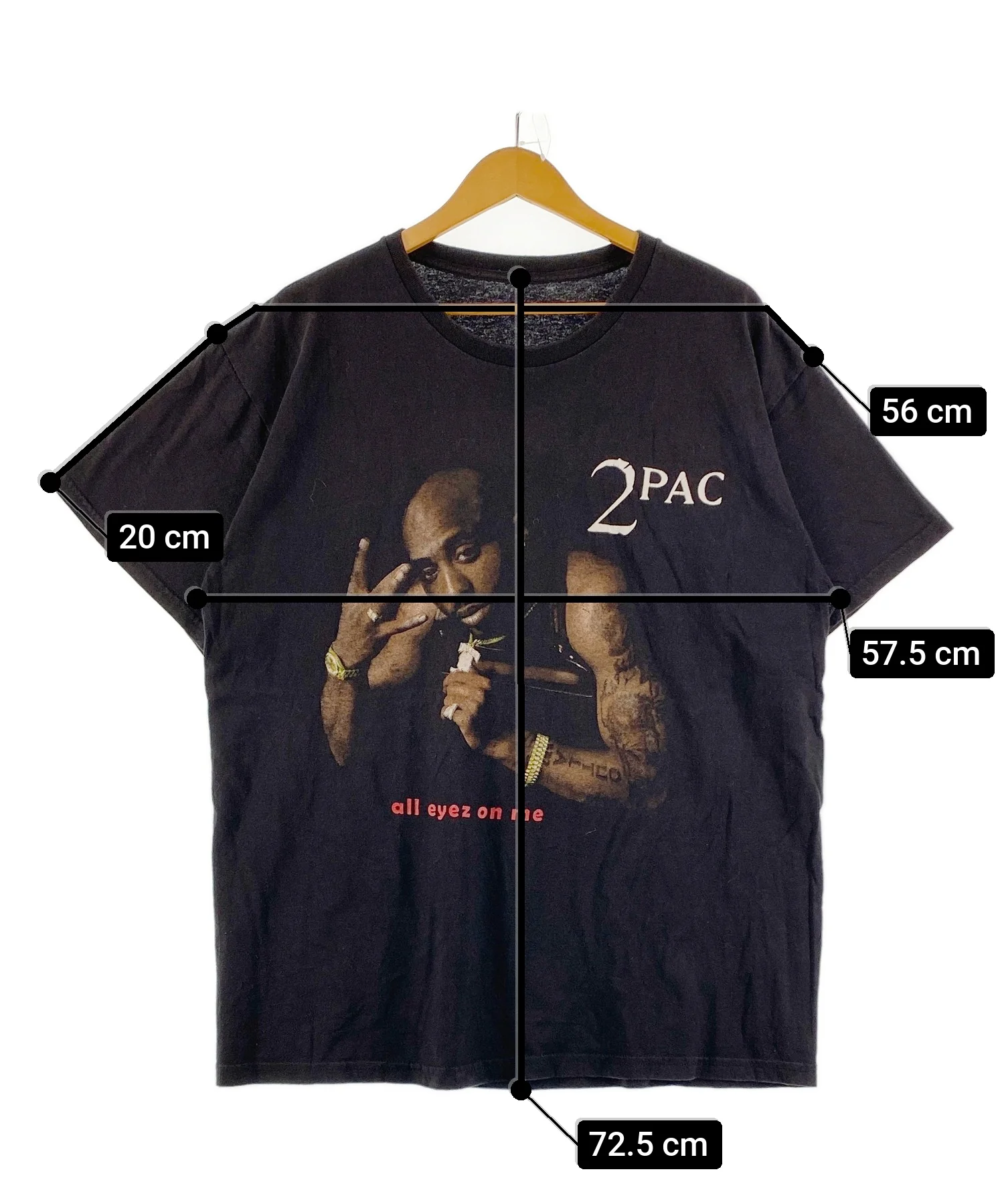 2pac バンドTシャツ - Image 5