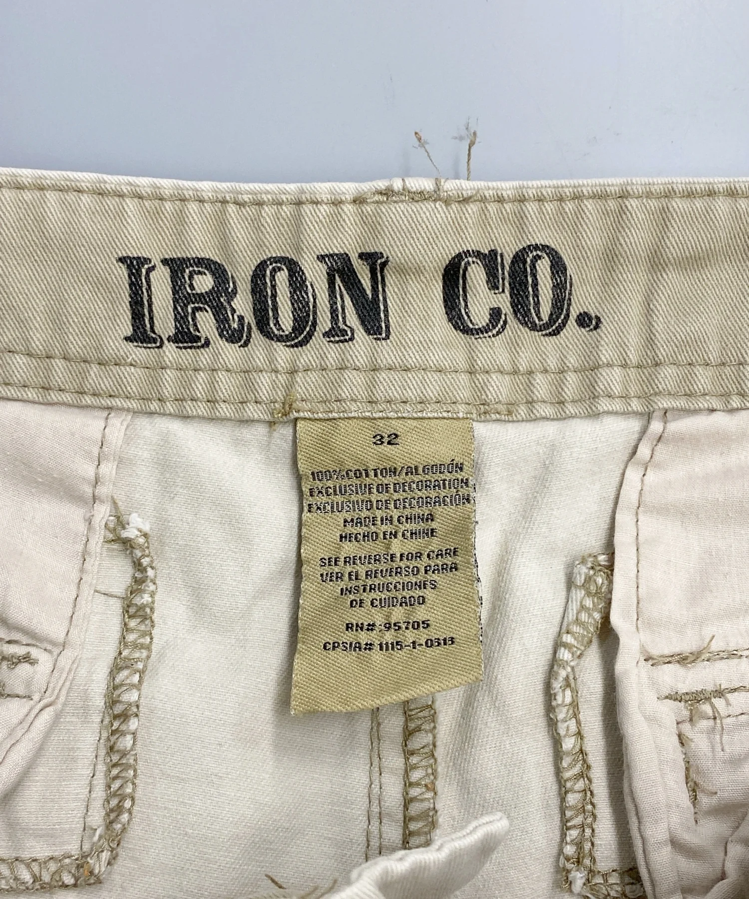 IRON CO カーゴショーツ - Image 4