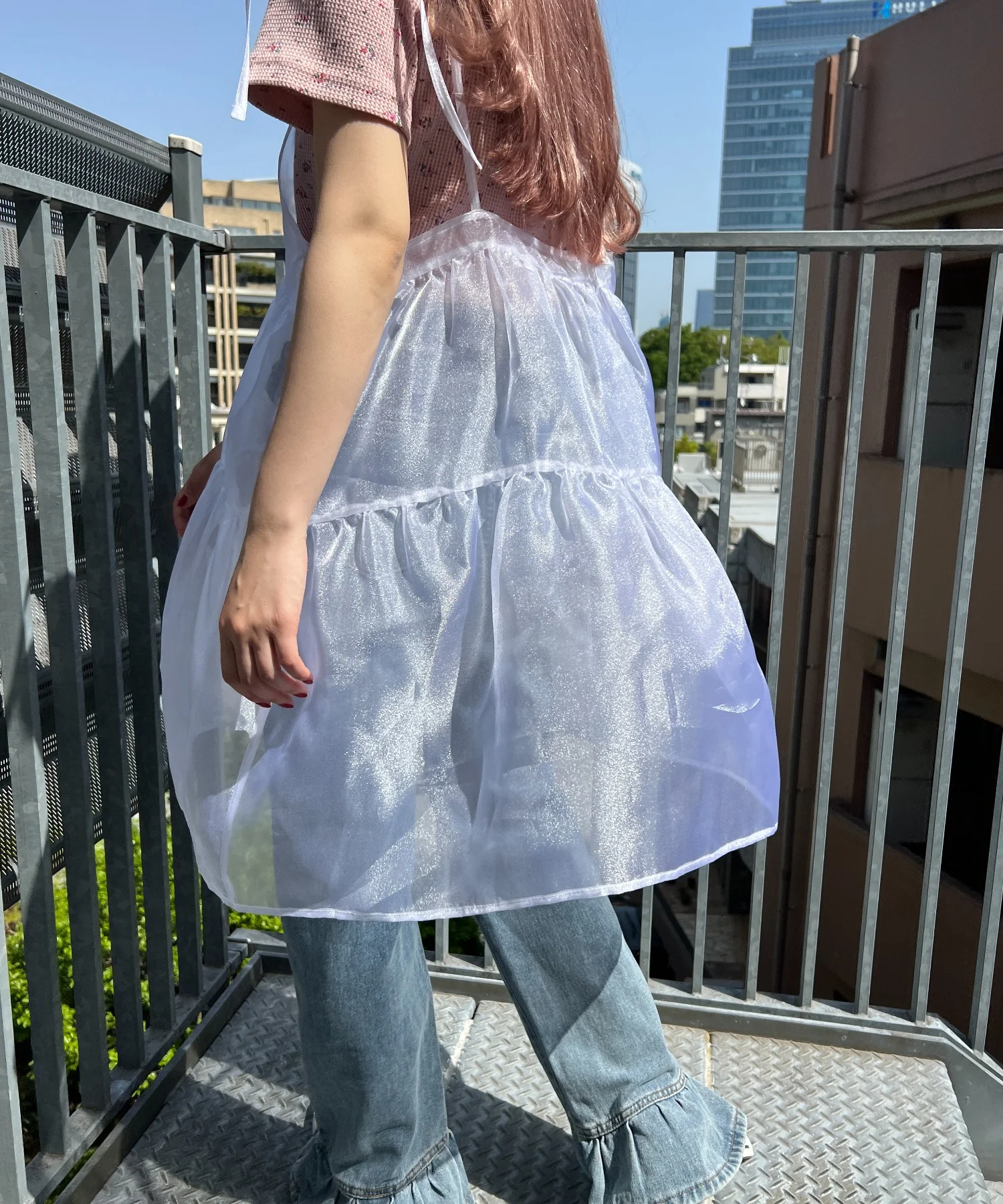 シャイニーシアーキャミワンピース - Image 4