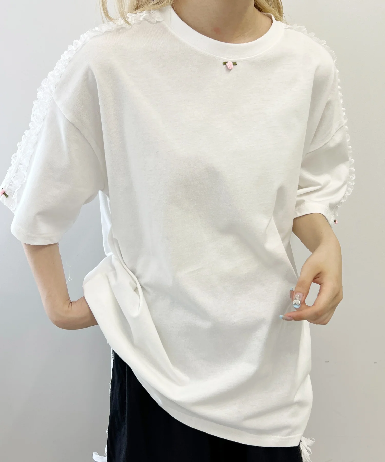 レースラインビッグTシャツ - Image 3