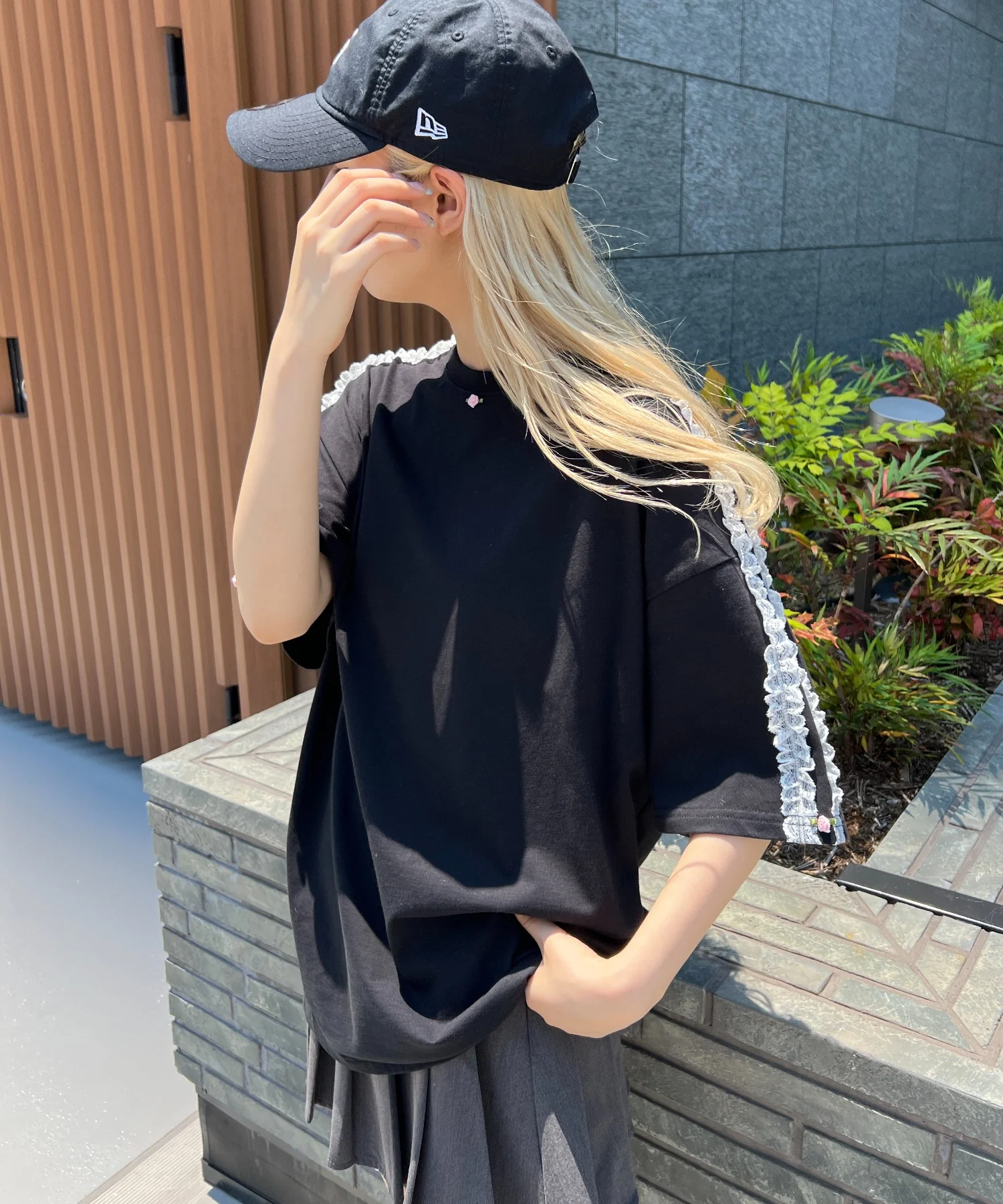 レースラインビッグTシャツ - Image 9