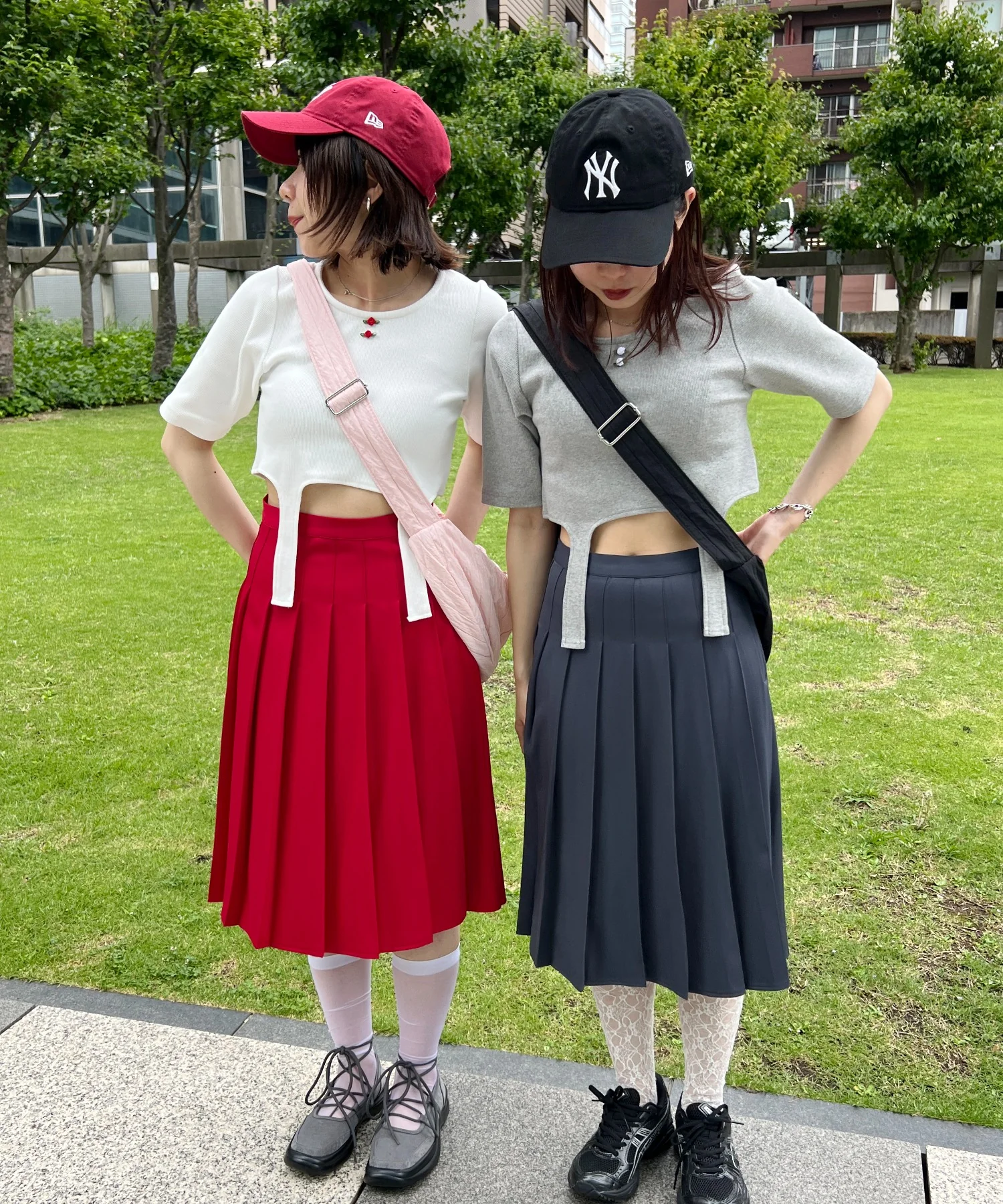 バラポイントガーターTシャツ - Image 13
