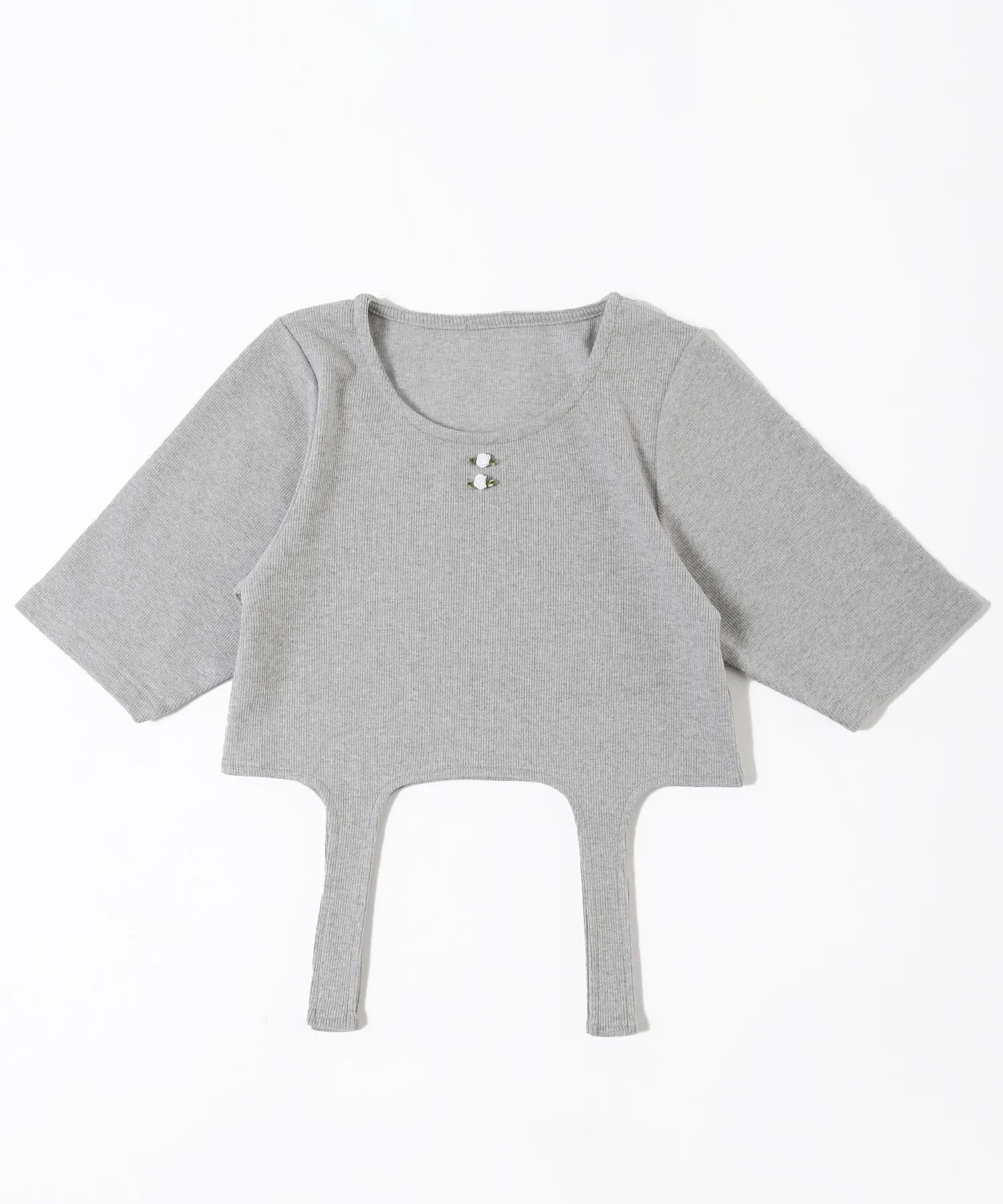 バラポイントガーターTシャツ - Image 18