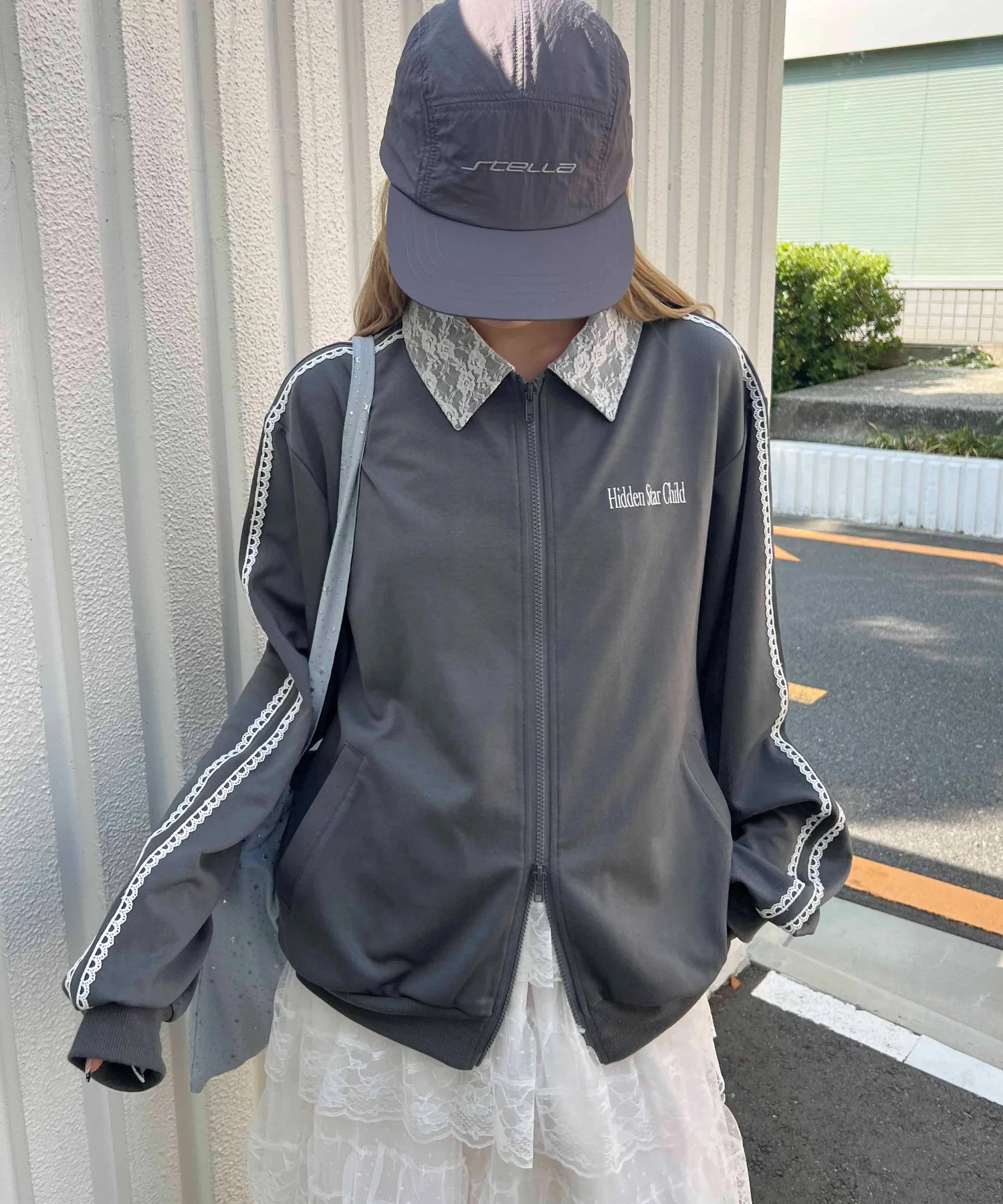 レース襟トラックジャケット - Image 17