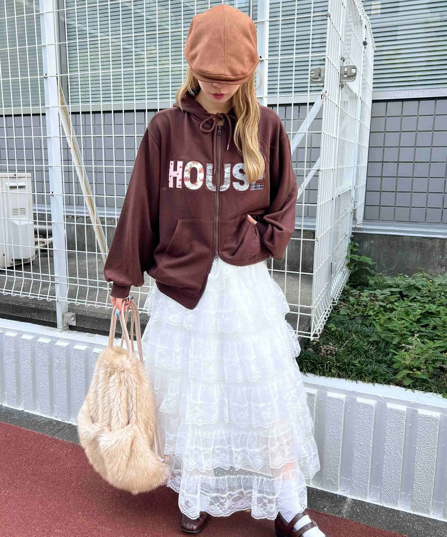 パッチワークロゴパーカー - Image 17
