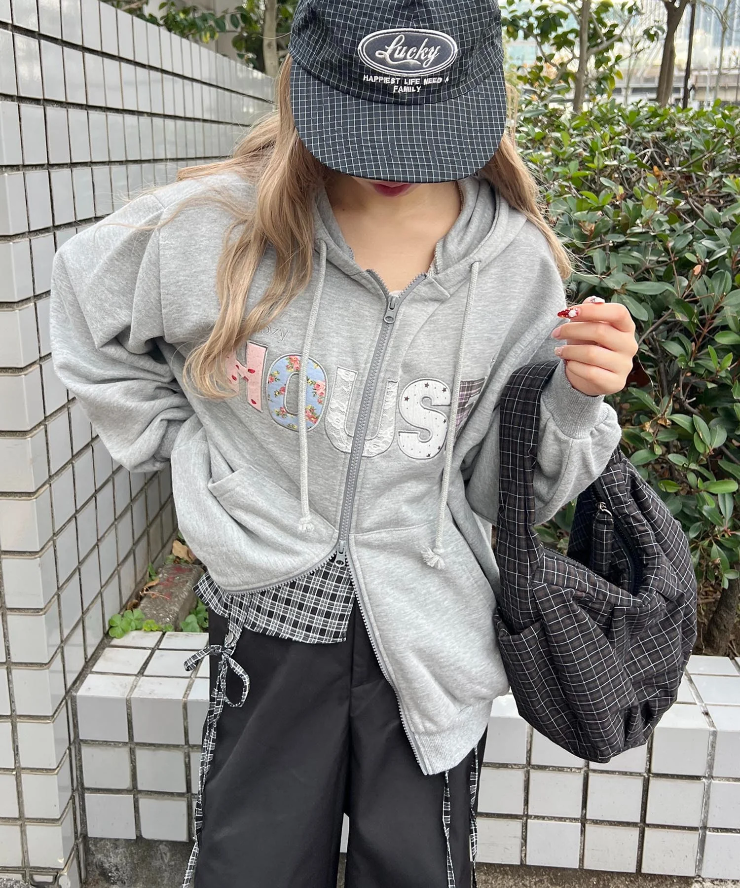 パッチワークロゴパーカー - Image 27