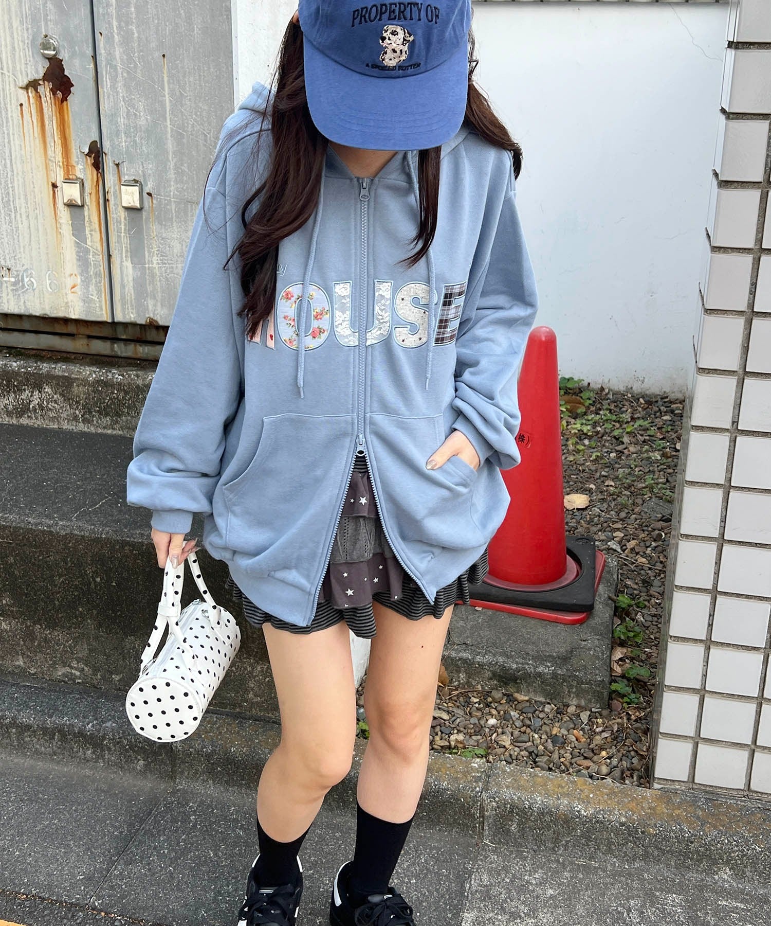パッチワークロゴパーカー - Image 8