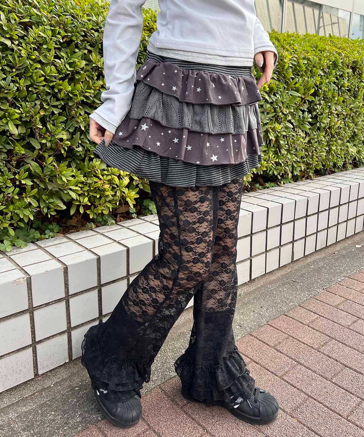 ヘムフリルレースパンツ - Image 3
