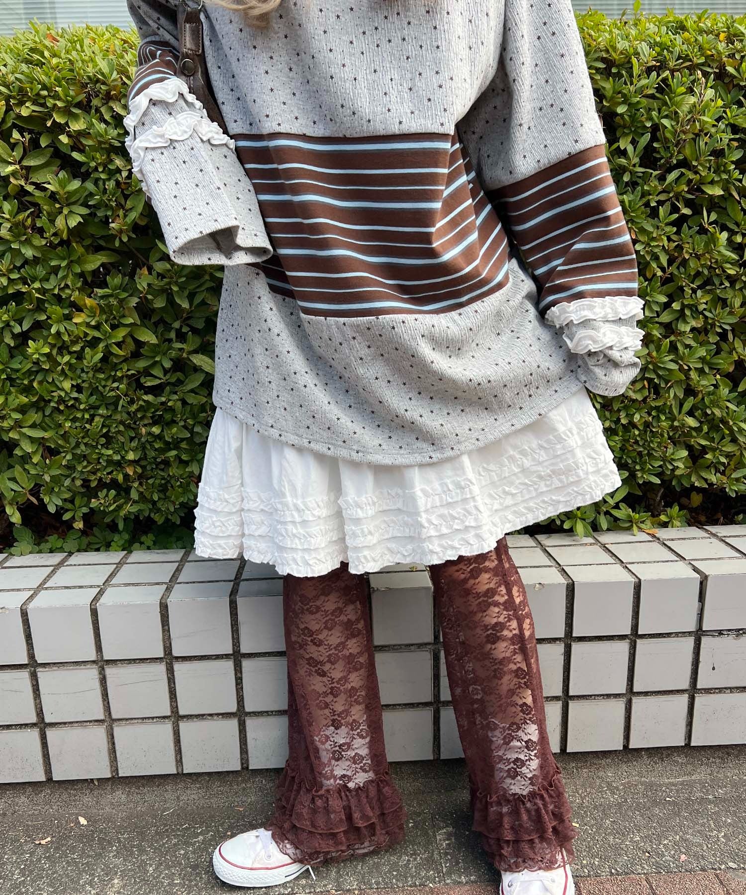 ヘムフリルレースパンツ - Image 5
