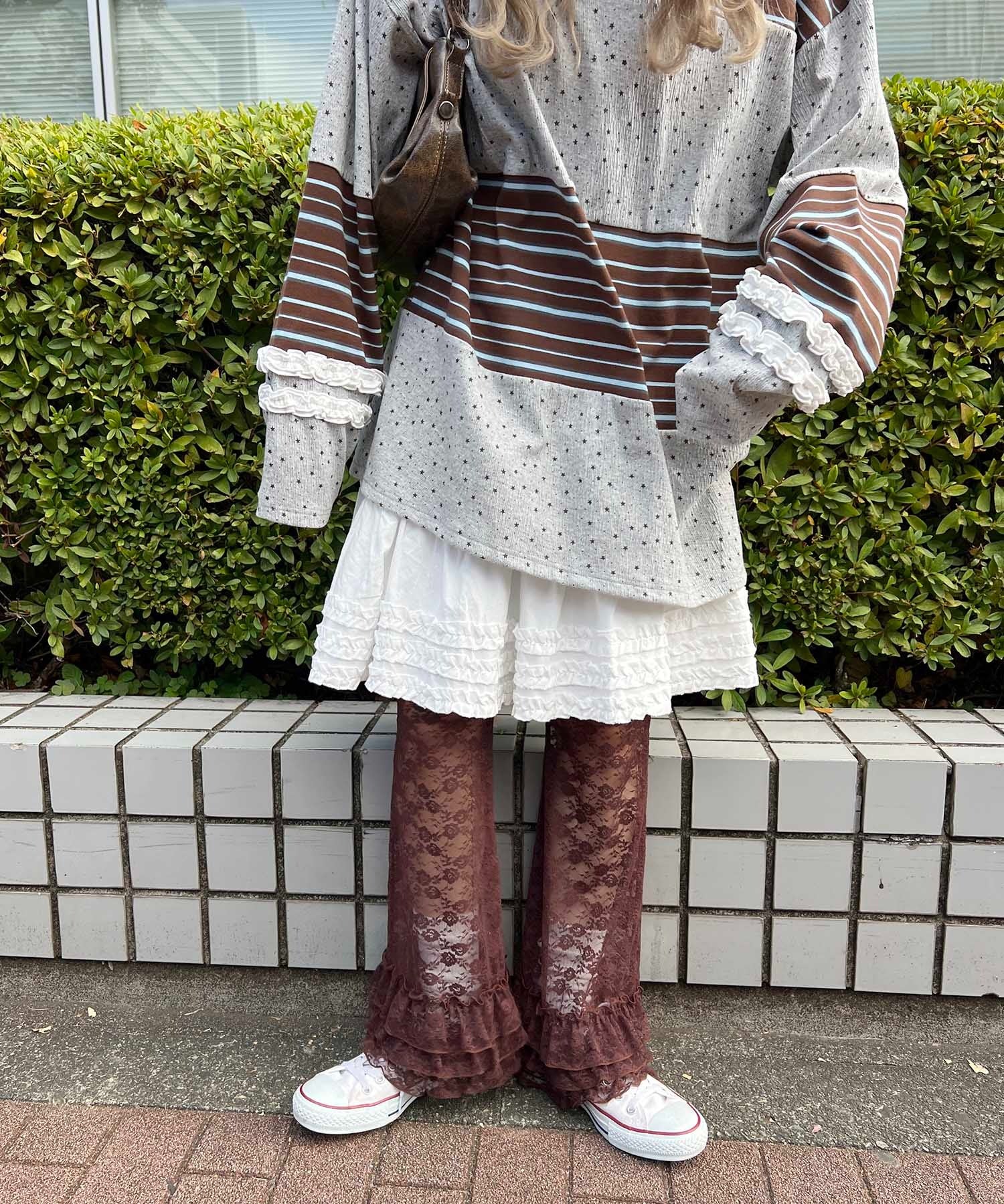 ヘムフリルレースパンツ - Image 6