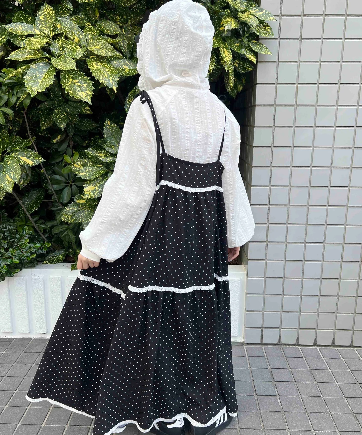 レースフリルロングワンピース - Image 27
